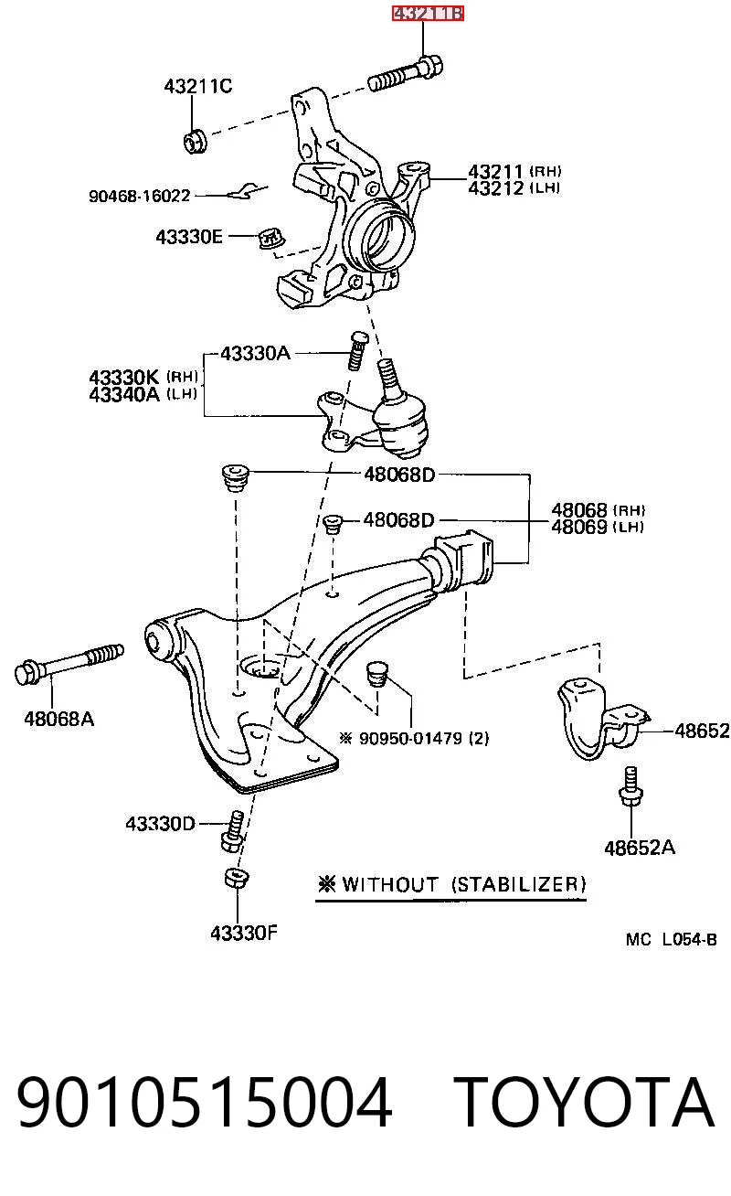 9010515004 Toyota