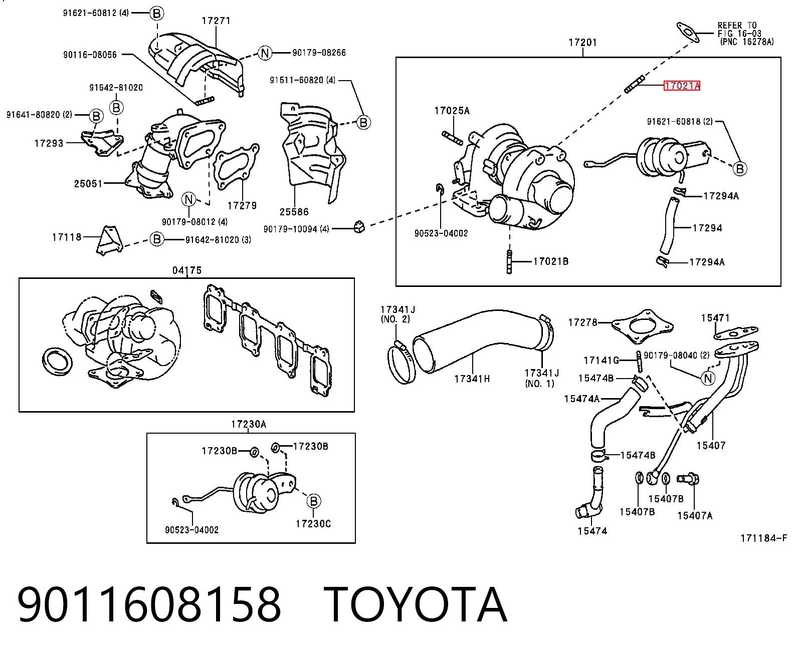 9011608158 Toyota