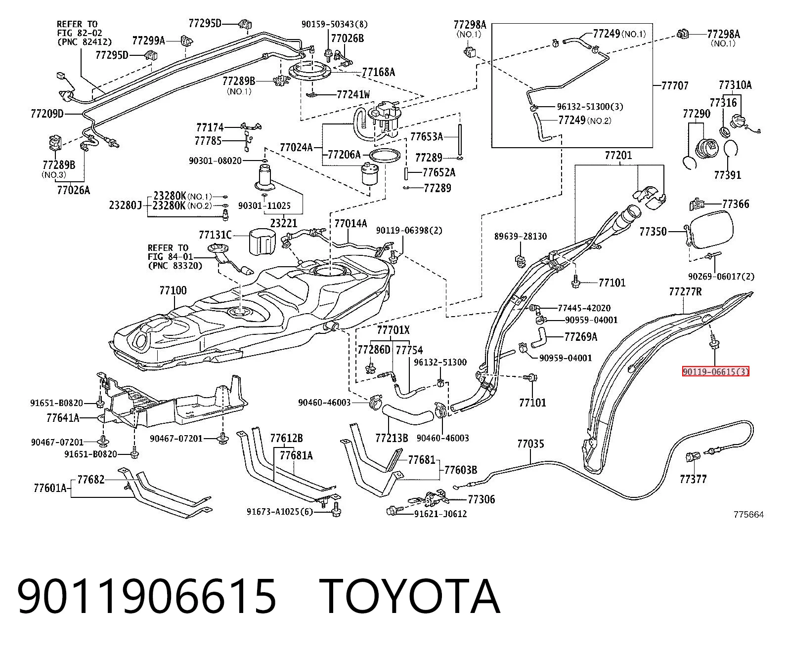 9011906615 Toyota