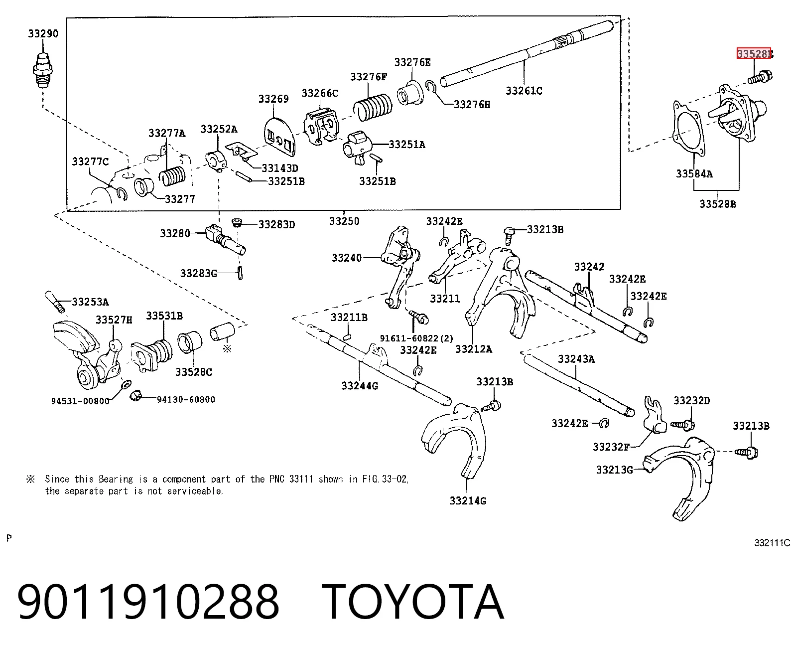 9011910288 Toyota