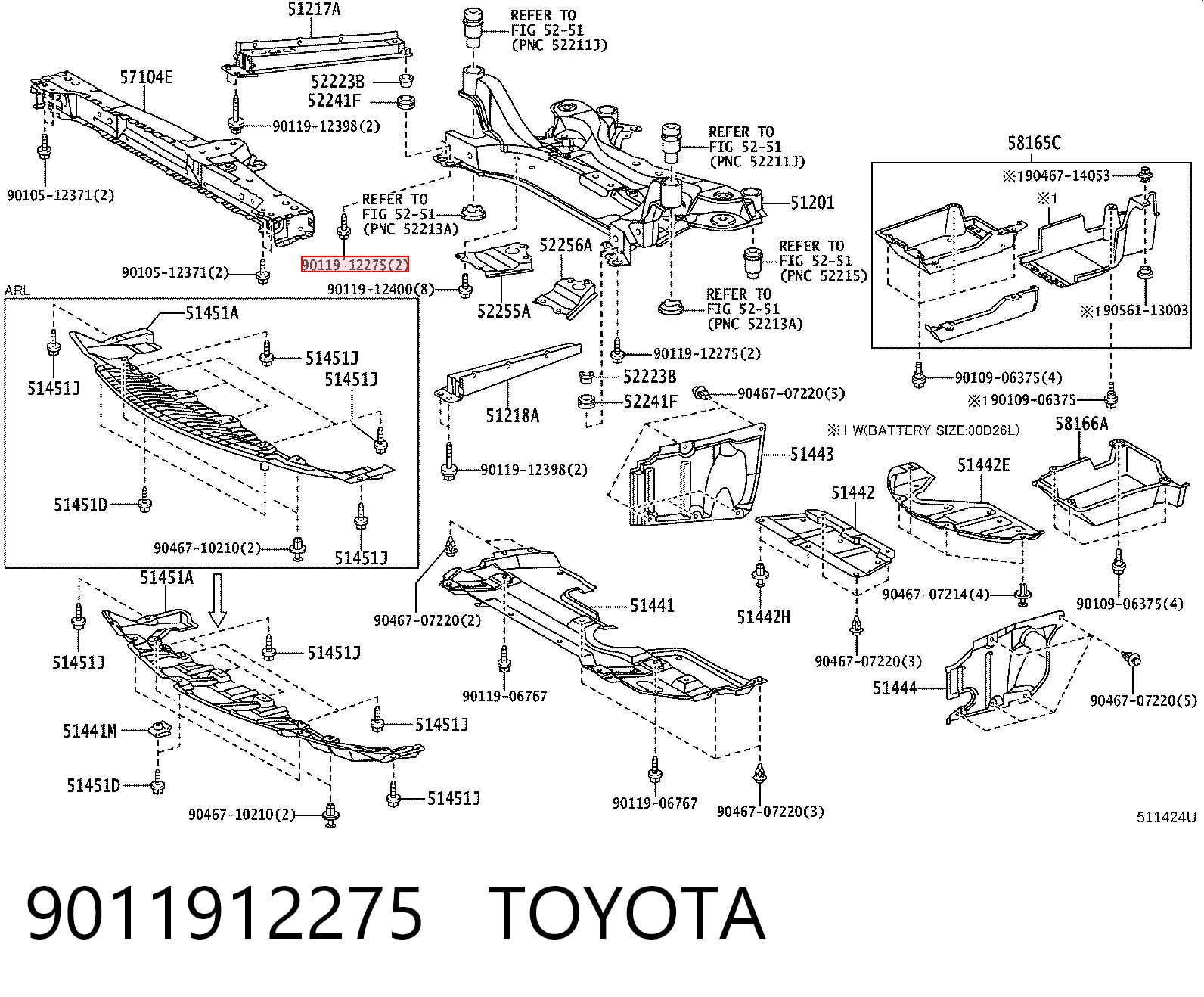 9011912275 Toyota