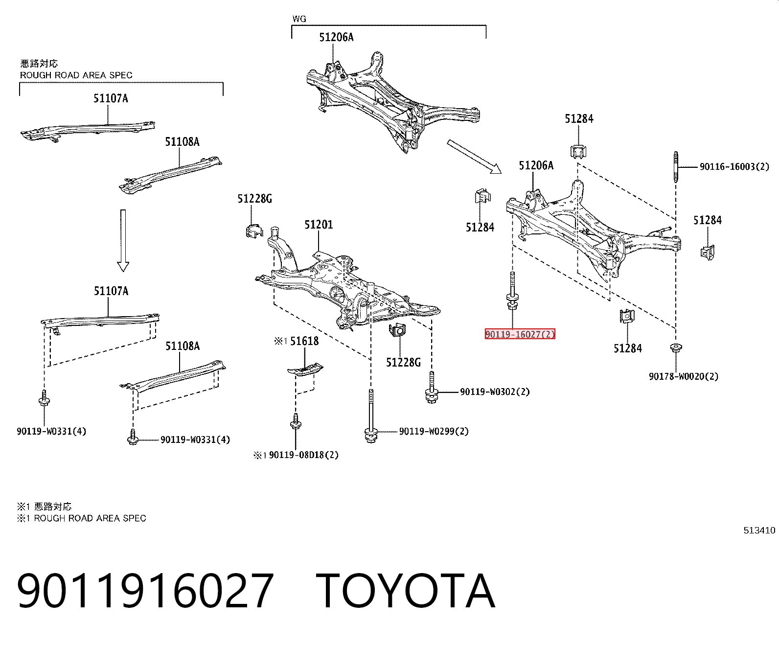 9011916027 Toyota