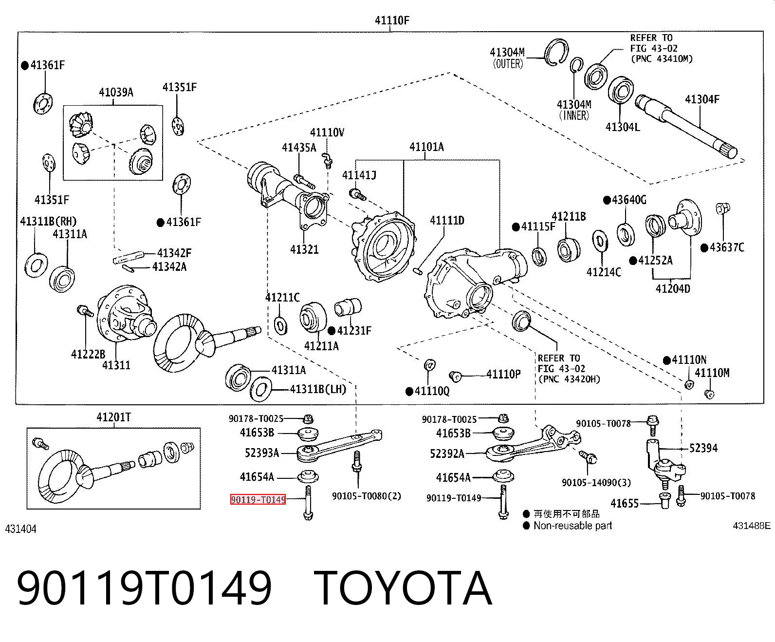 90119T0149 Toyota