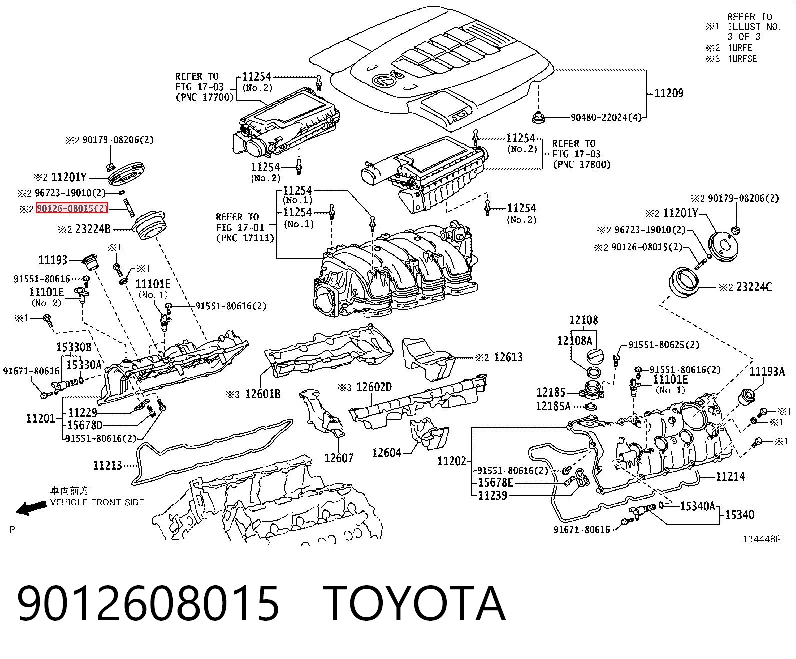 9012608015 Toyota