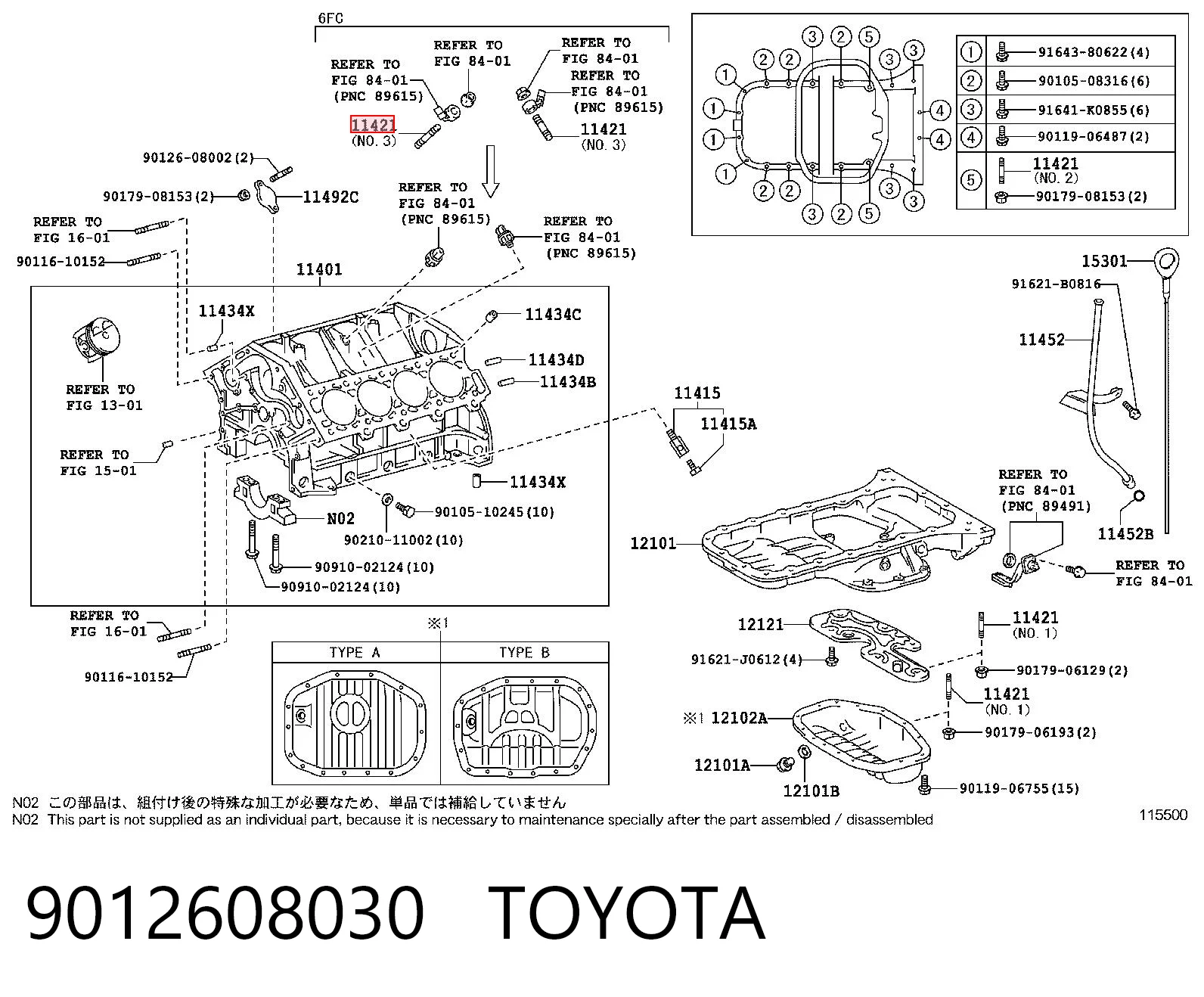 9012608030 Toyota