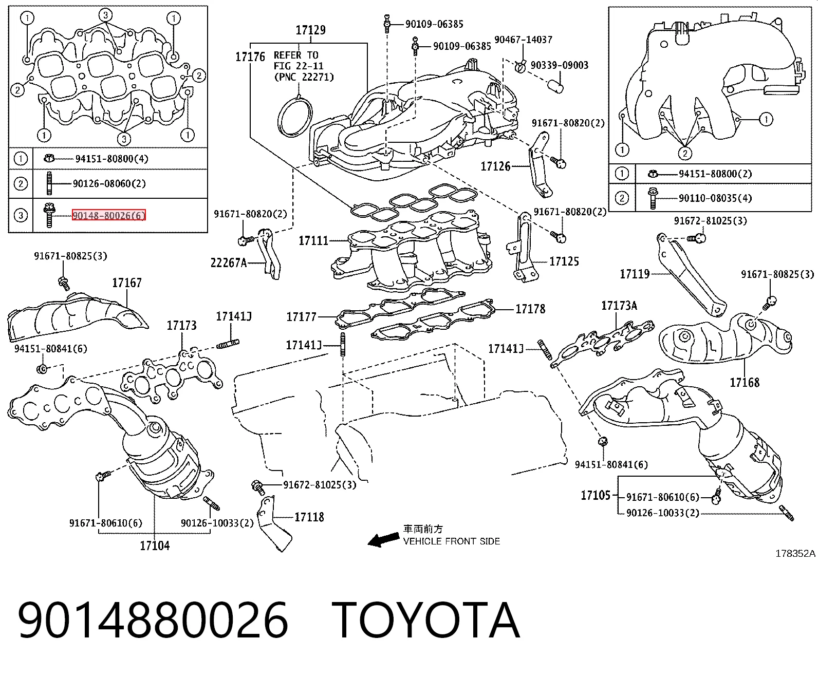 9014880026 Toyota