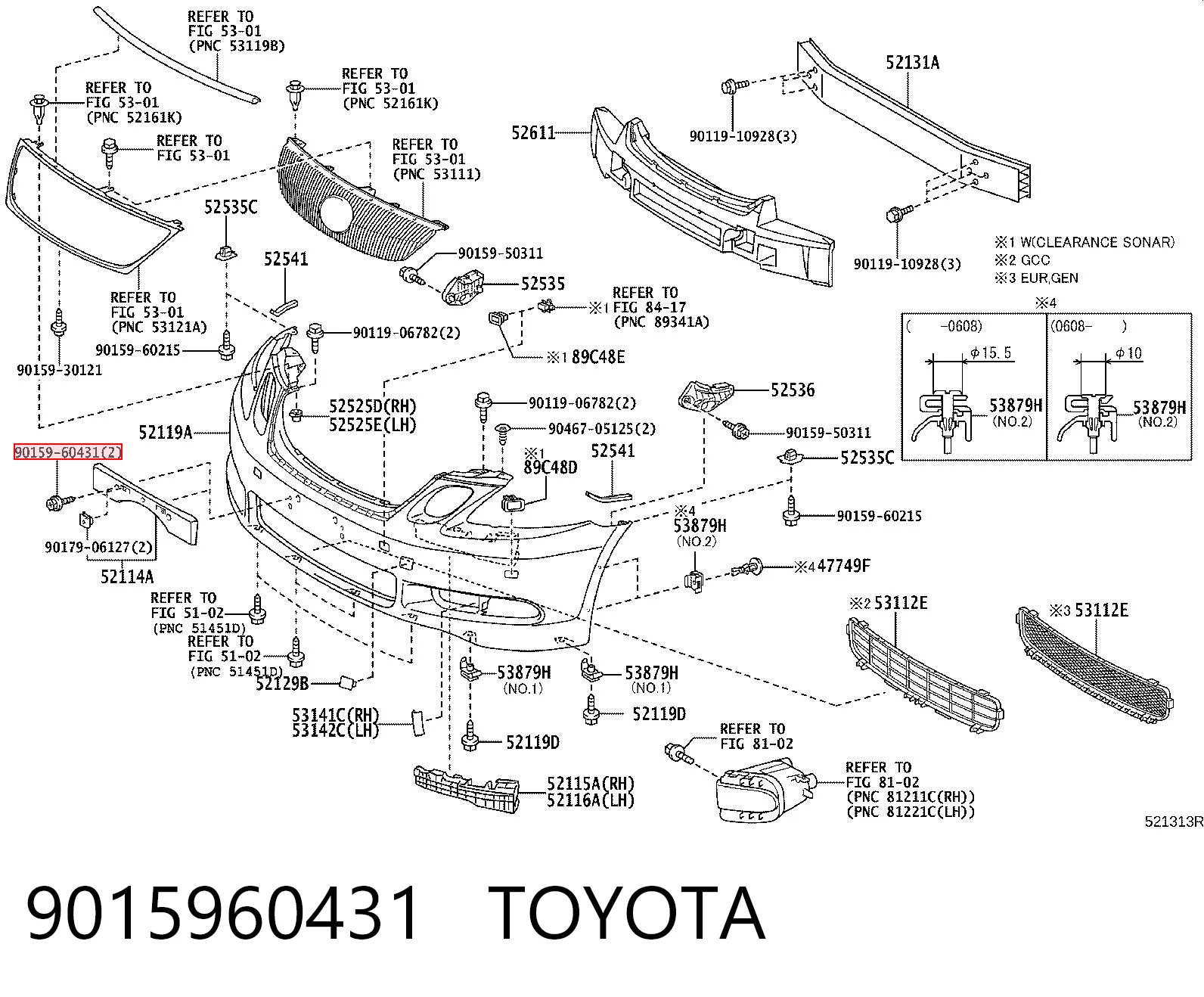 9015960431 Toyota 