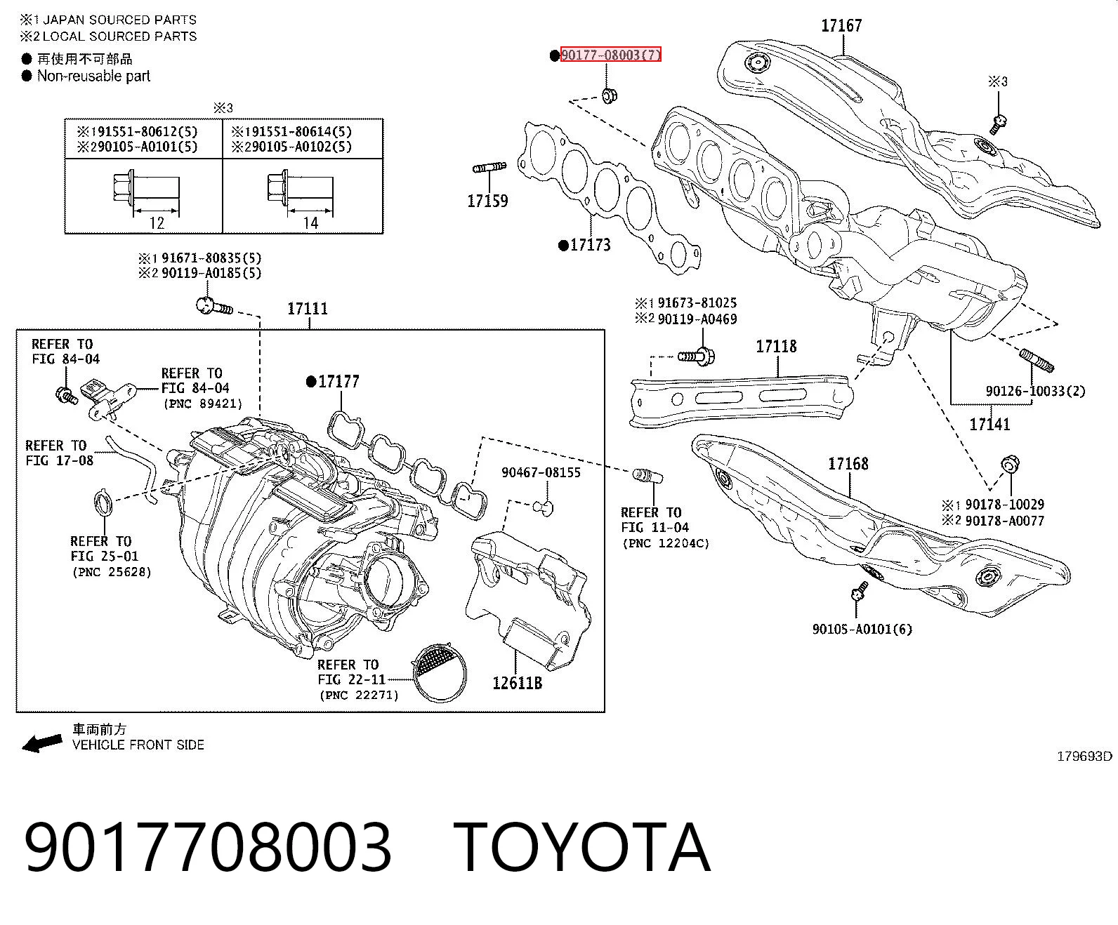 9017708003 Toyota 