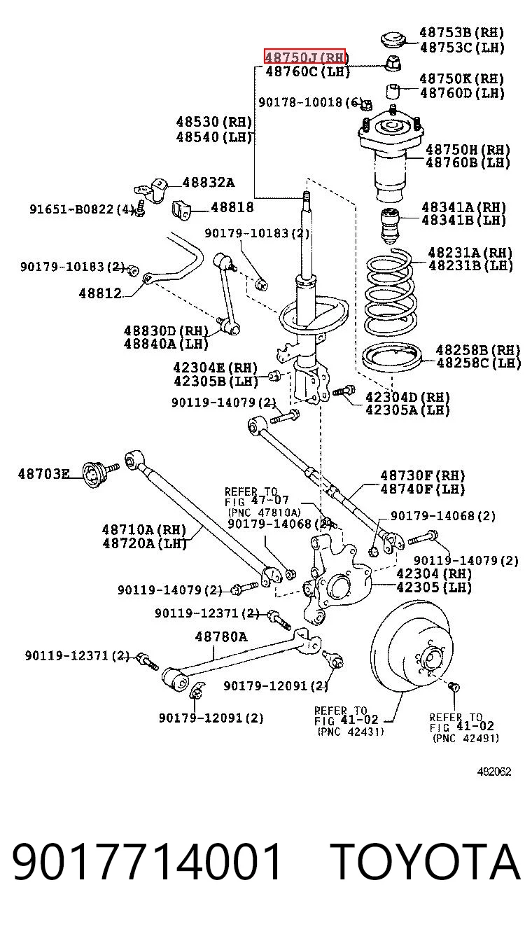 9017714001 Toyota