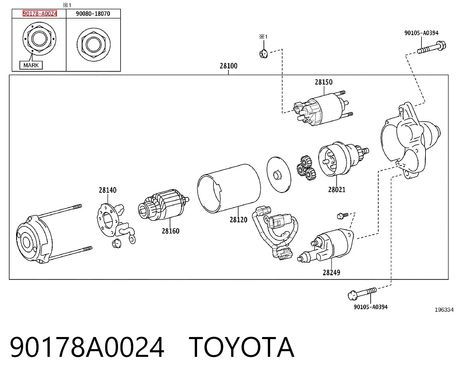 90178A0024 Toyota