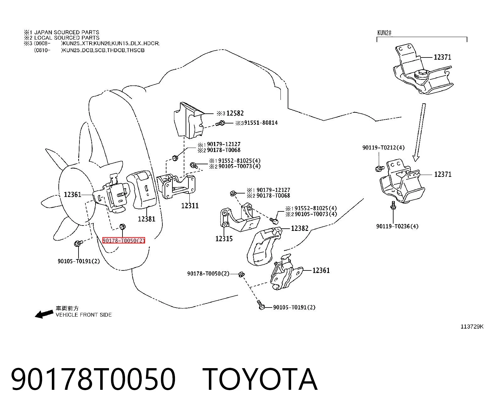 90178T0050 Toyota