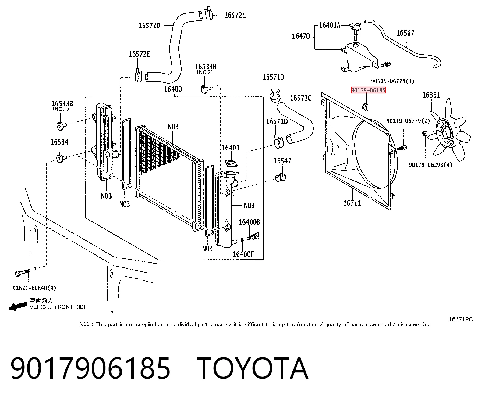 9017906185 Toyota