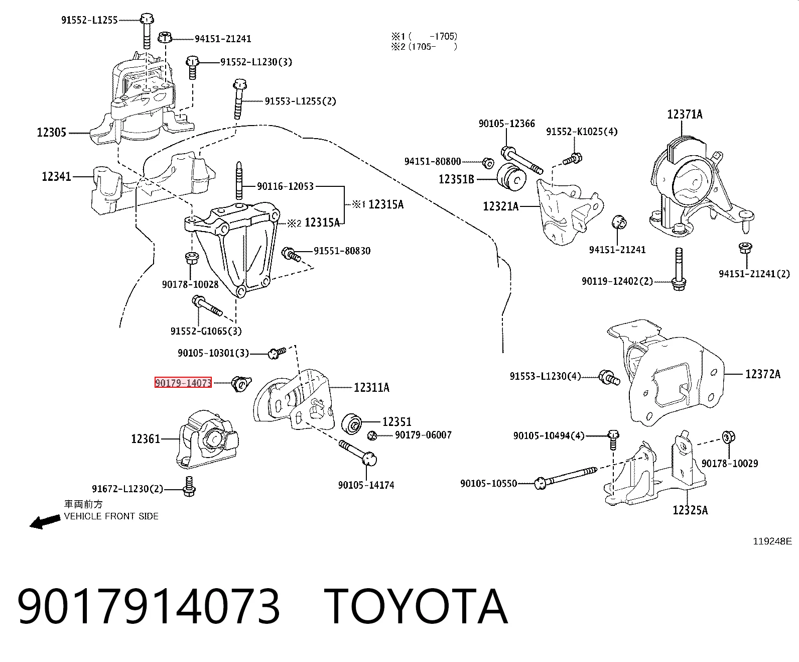 9017914073 Toyota