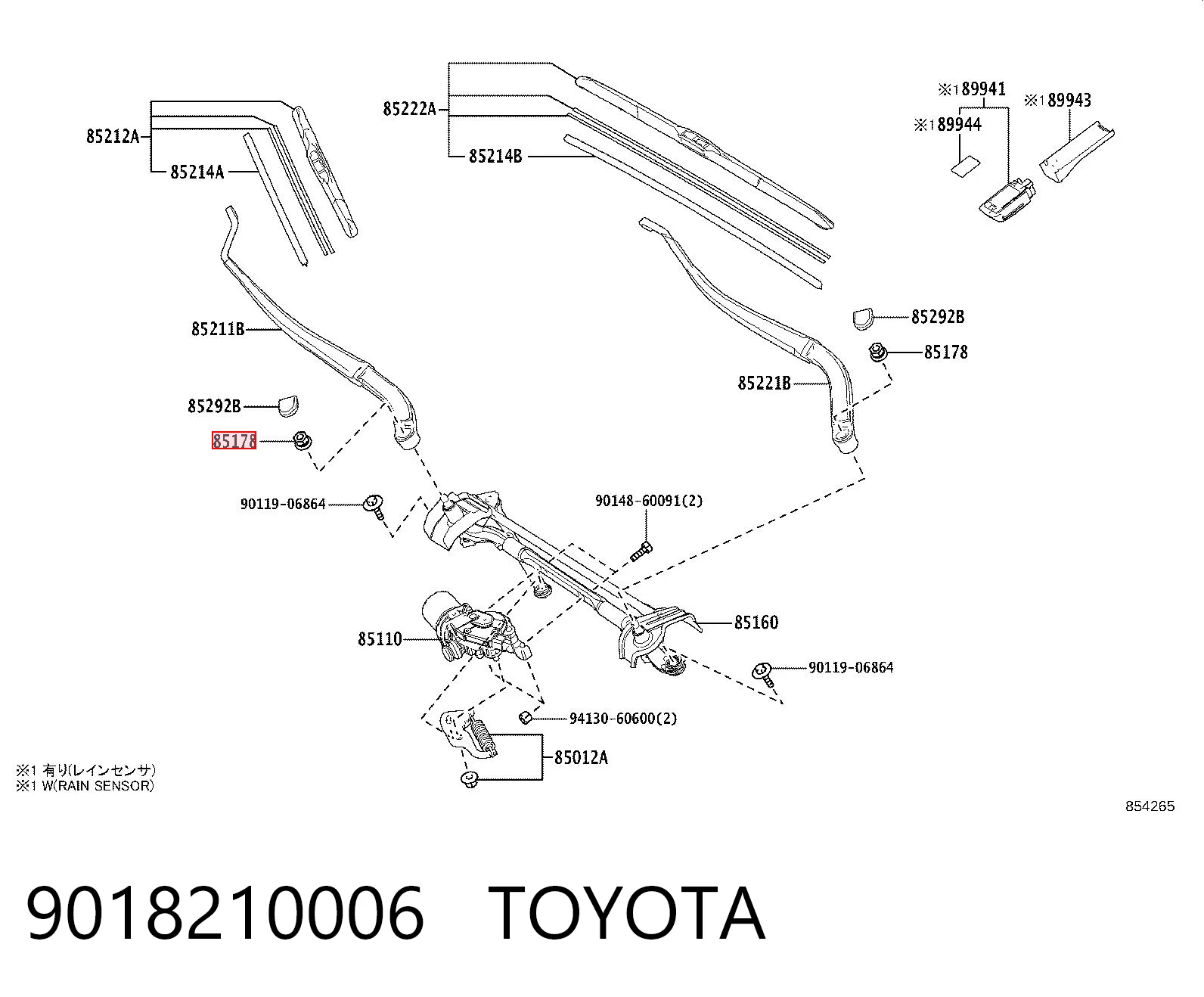 9018210006 Toyota