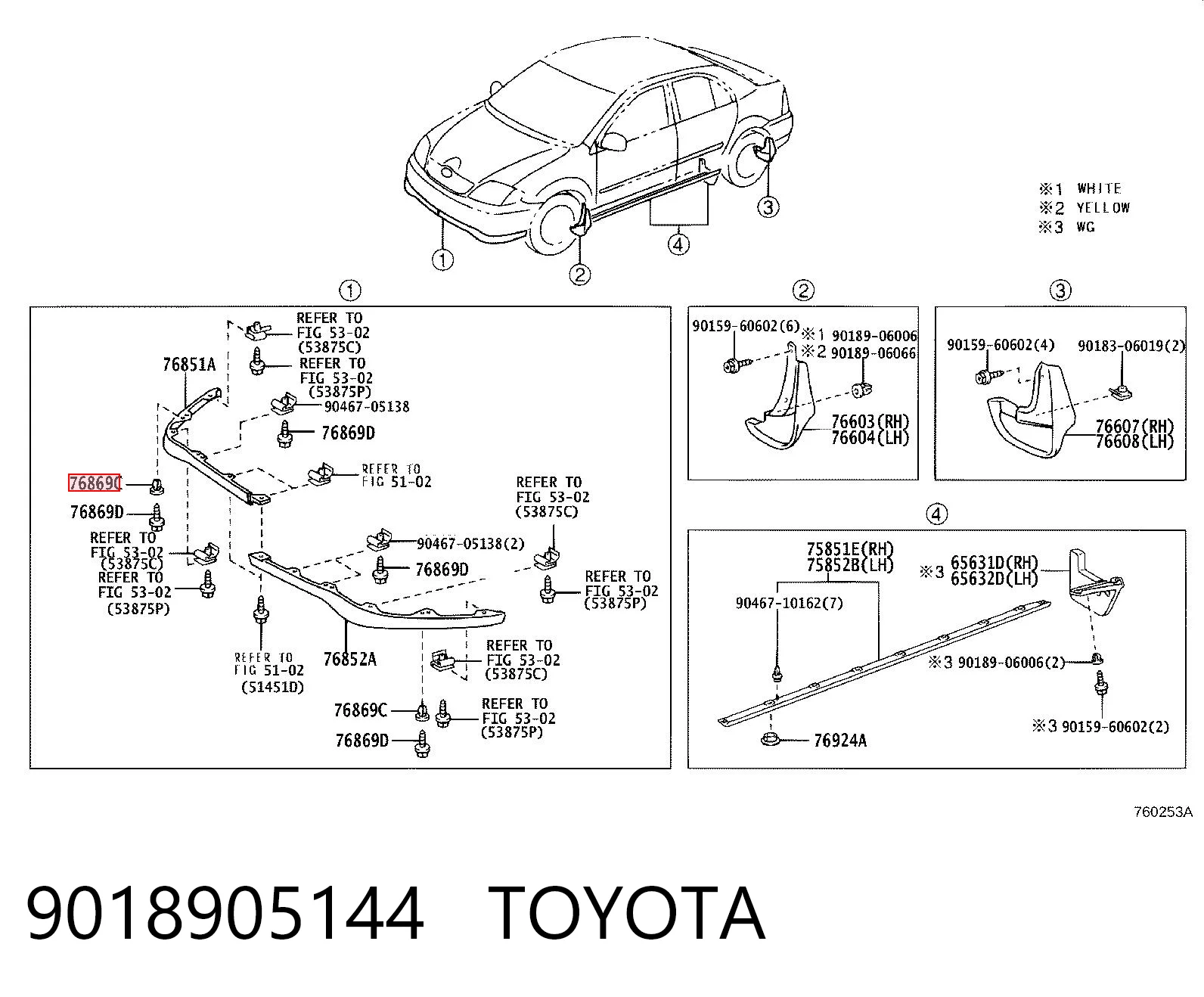 9018905144 Toyota 