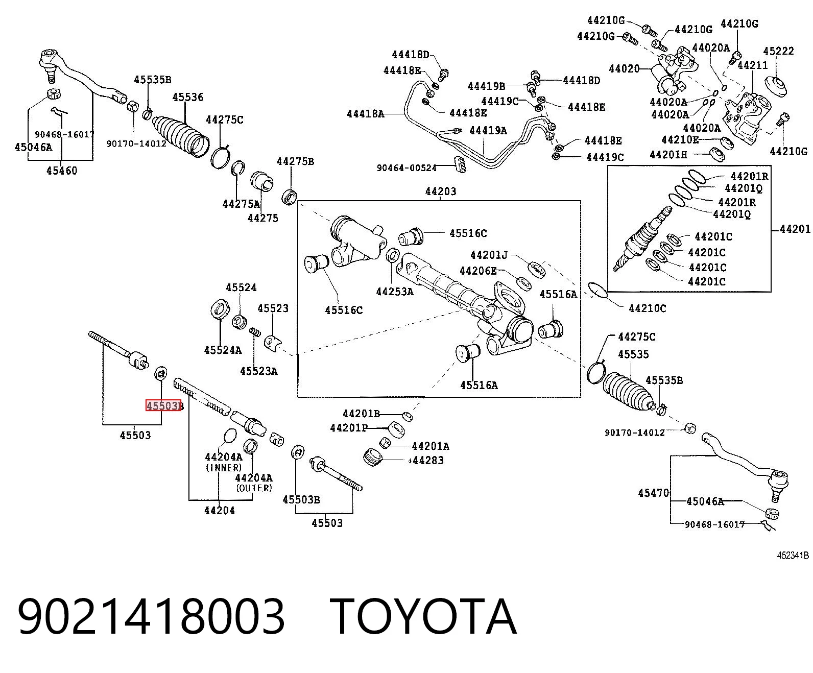 9021418003 Toyota