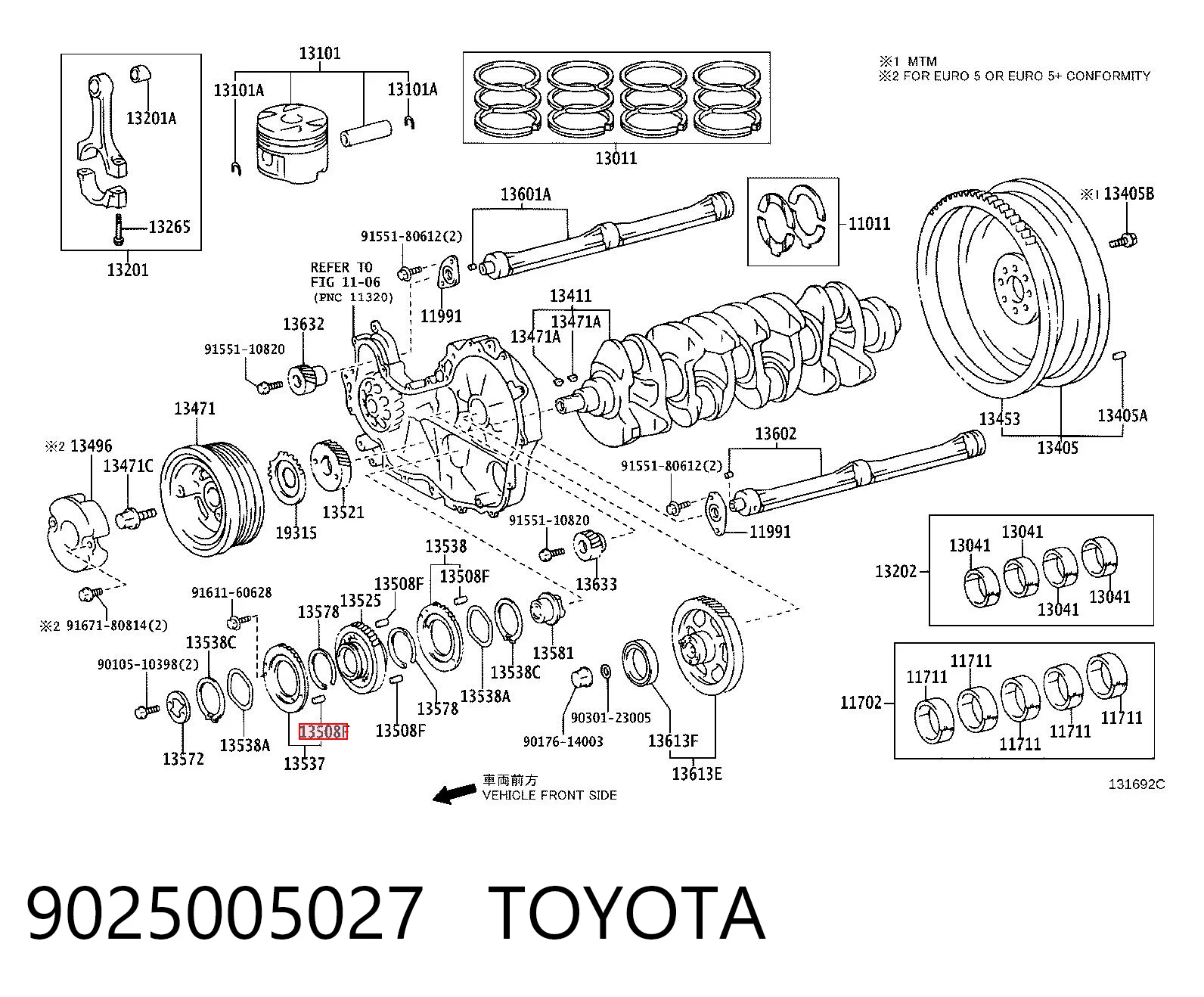 9025005027 Toyota