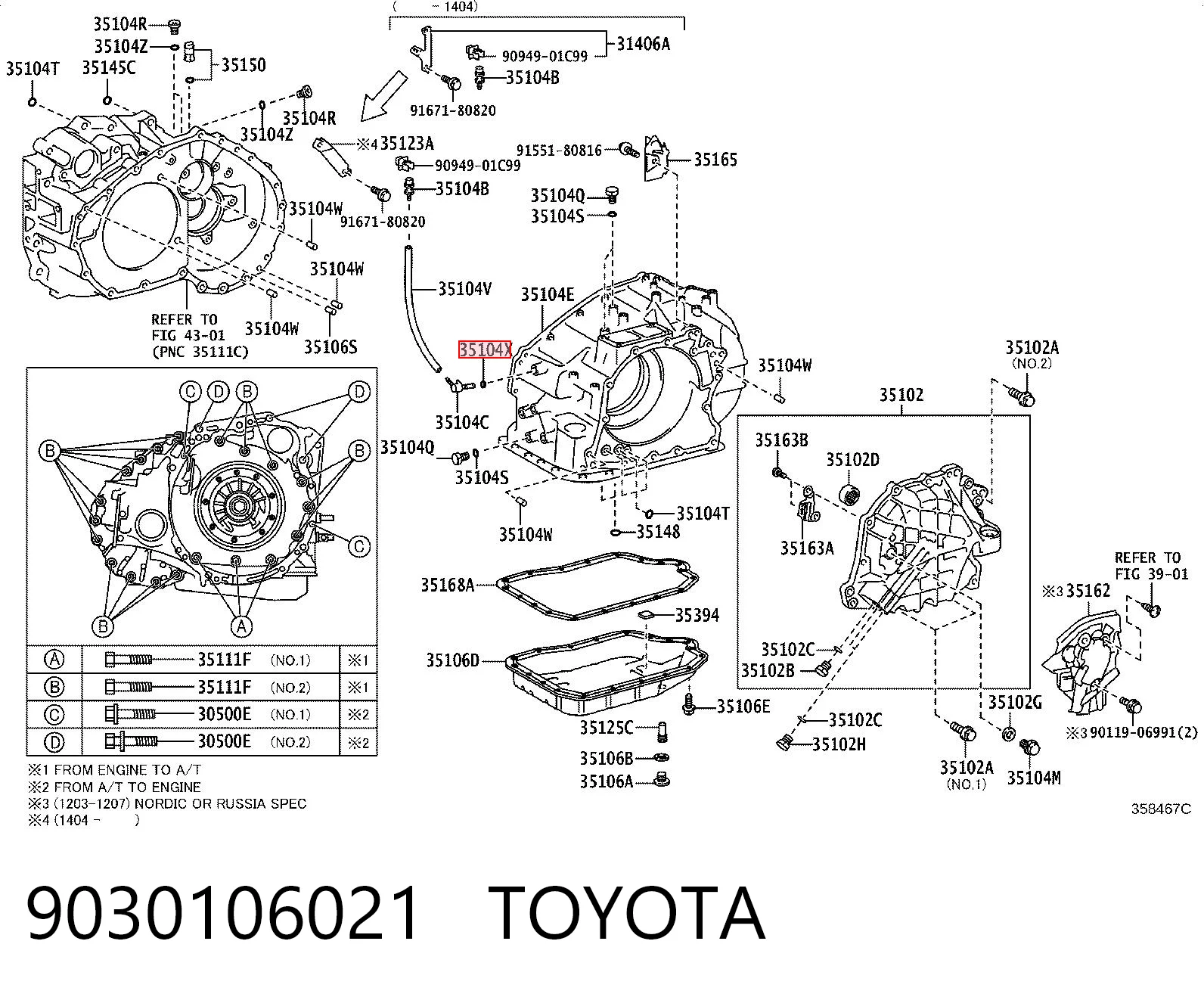 9030106021 Toyota