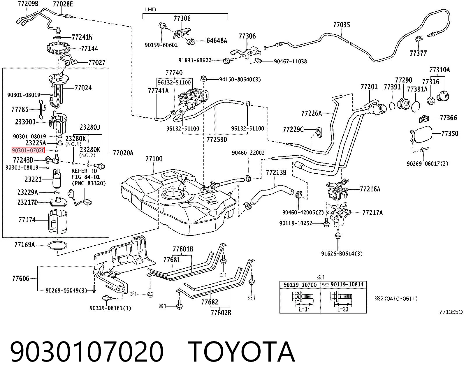 9030107020 Toyota