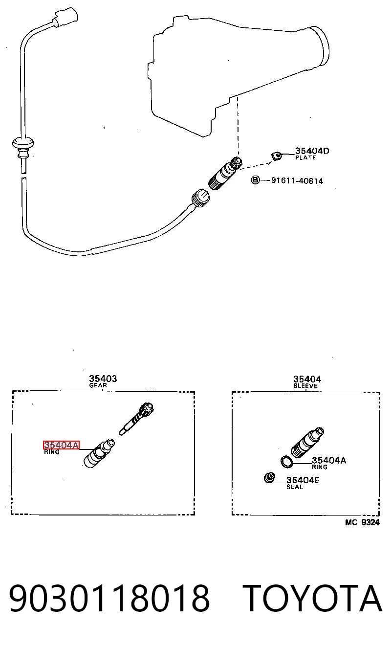 9030118018 Toyota