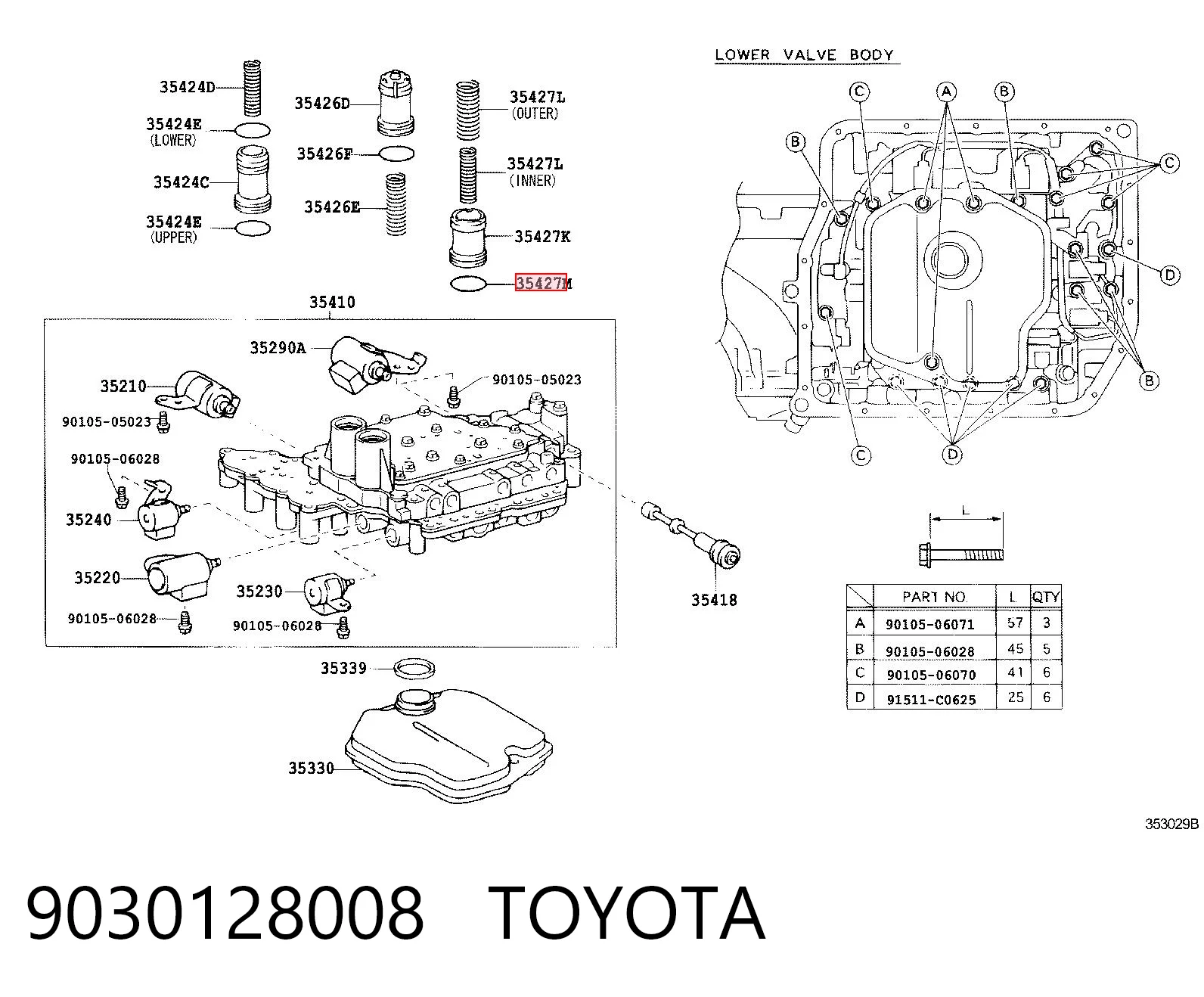 9030128008 Toyota