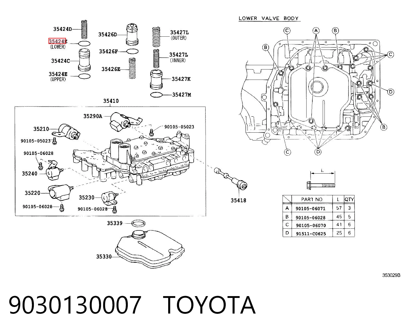 9030130007 Toyota