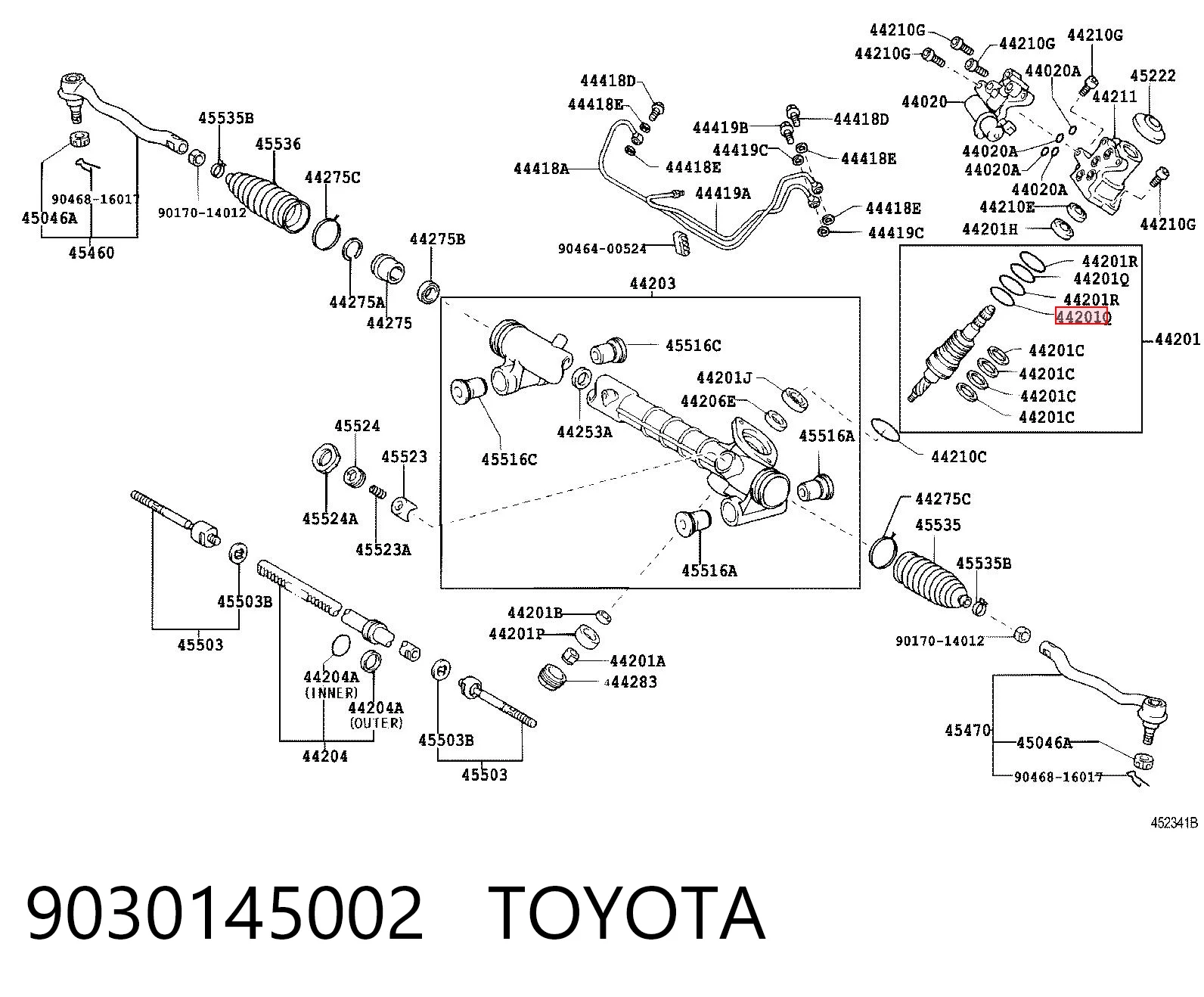 9030145002 Toyota