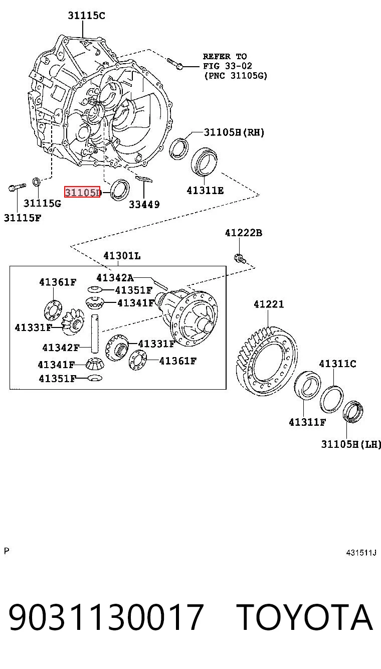 Compre T1195 Musashi Vedação dianteira de cambota de motor