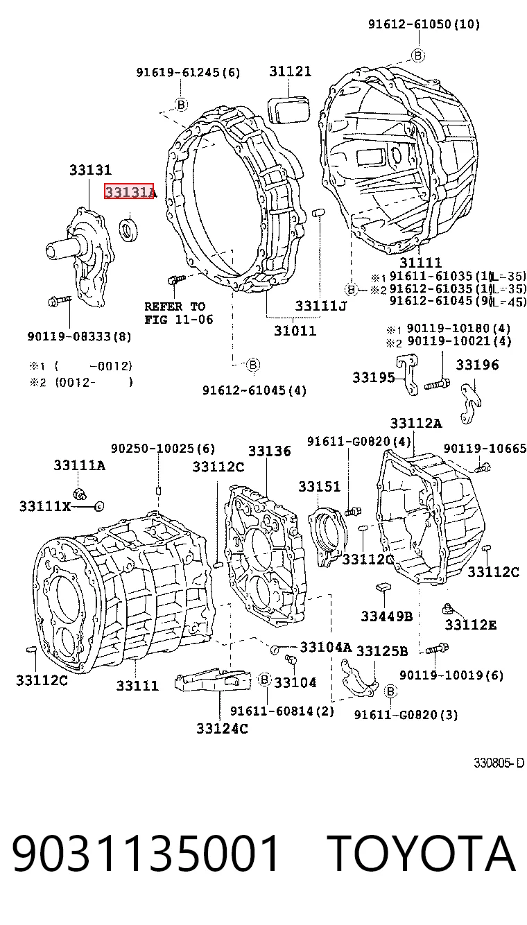  Vedação da árvore distribuidora de motor Opel Corsa B hatchback (S93) (1993 - 2009) B