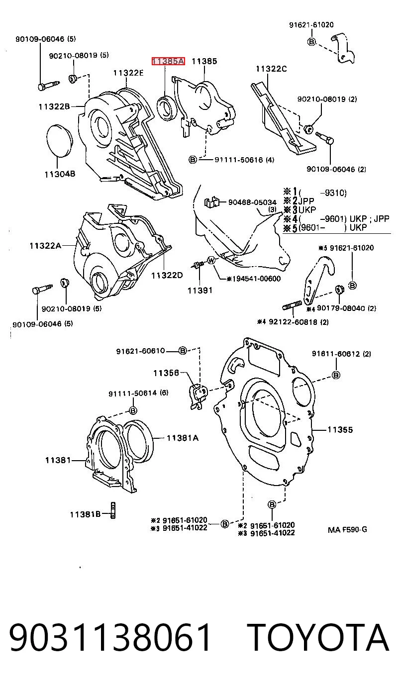 9031138061 Toyota