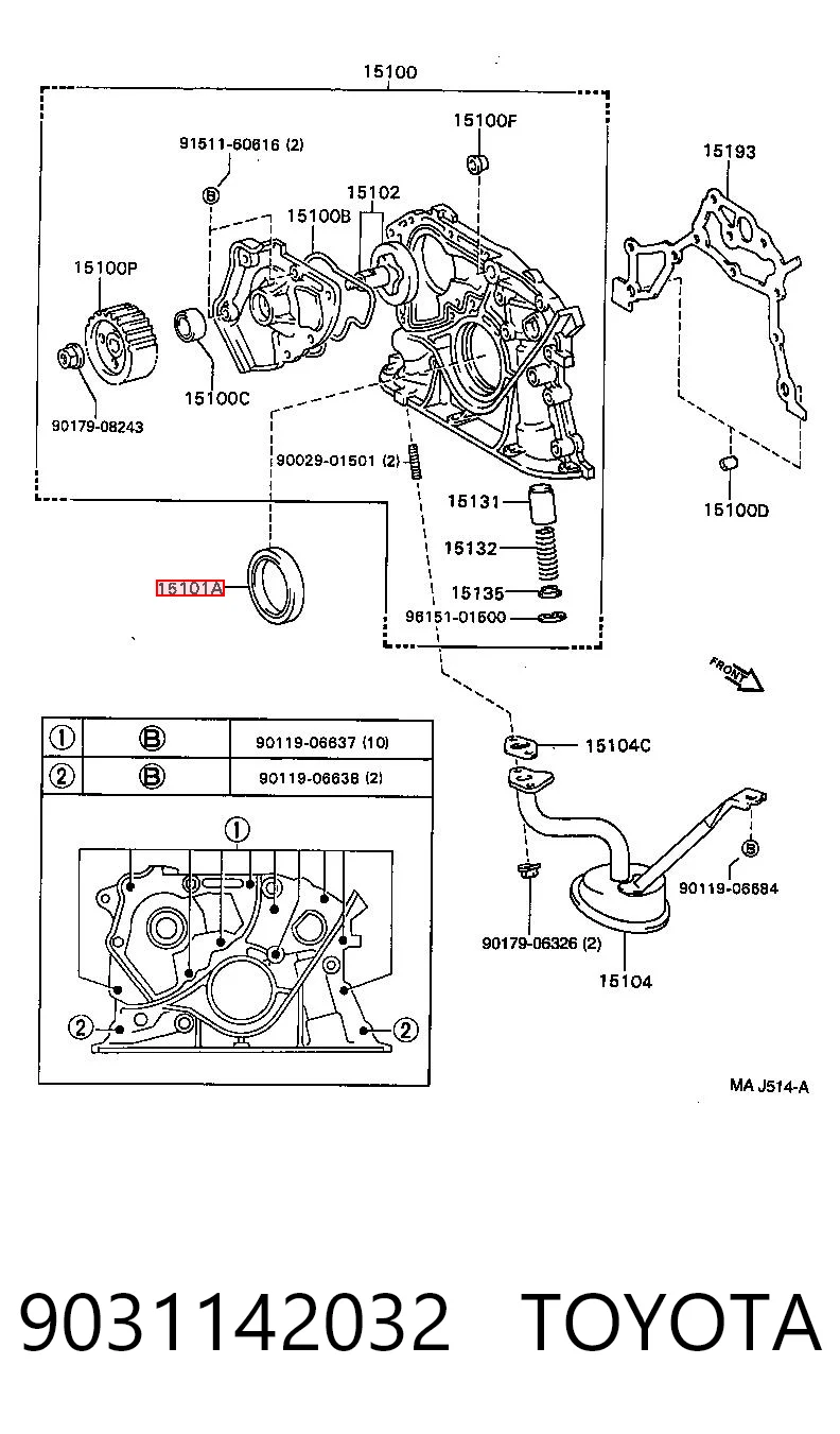 9031142032 Toyota
