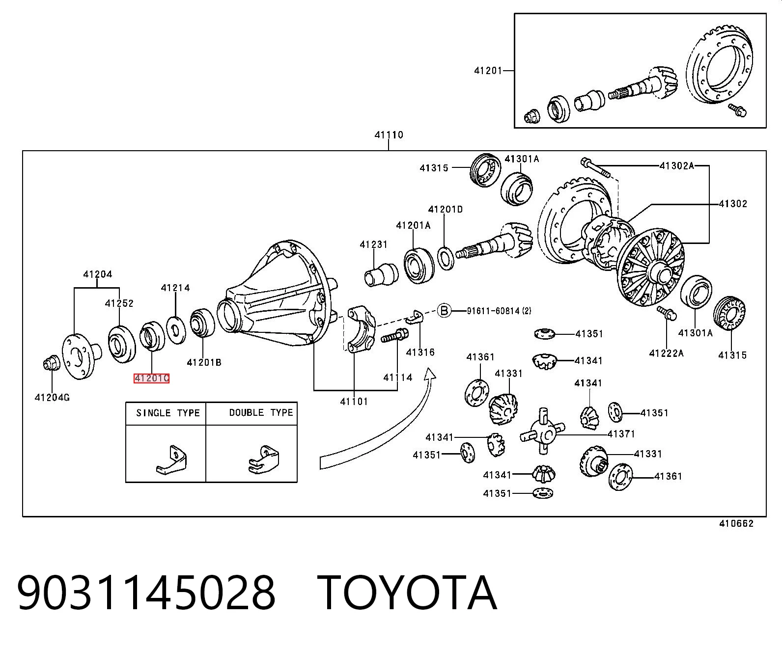 9031145028 Toyota