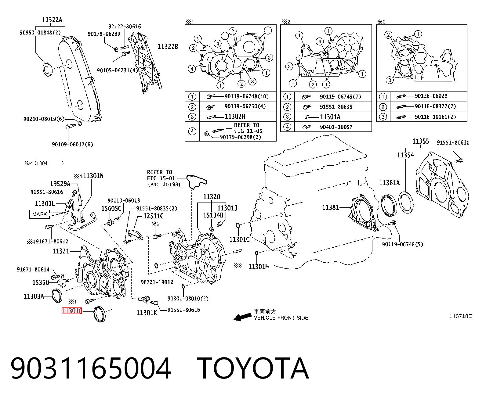 9031165004 Toyota