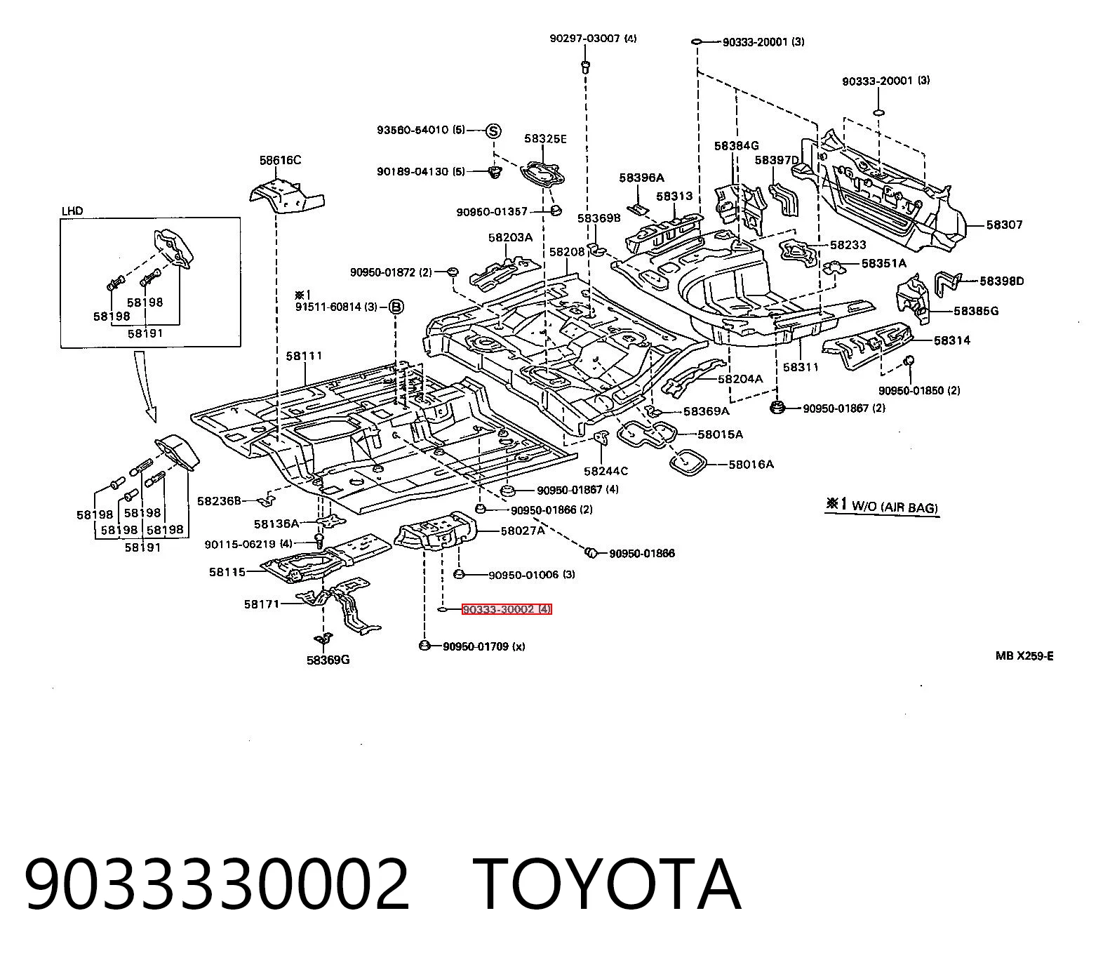 9033330002 Toyota