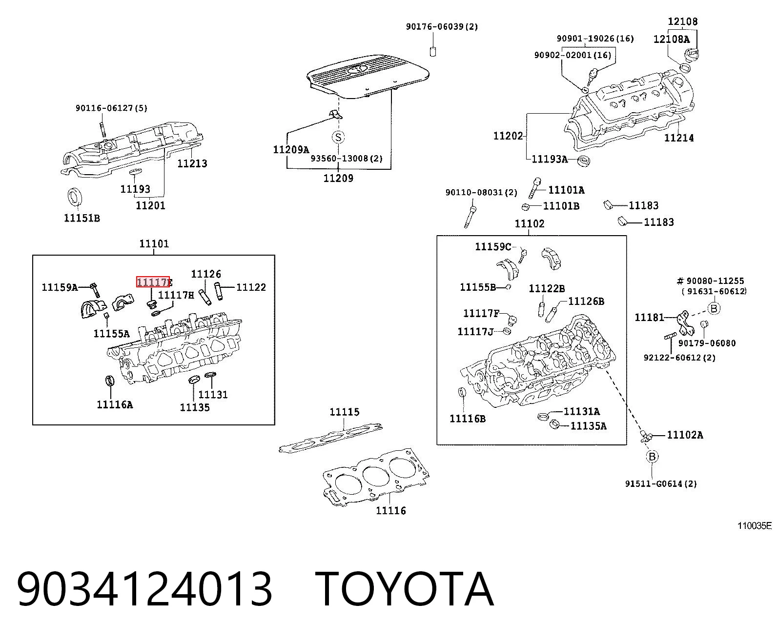 9034124013 Toyota