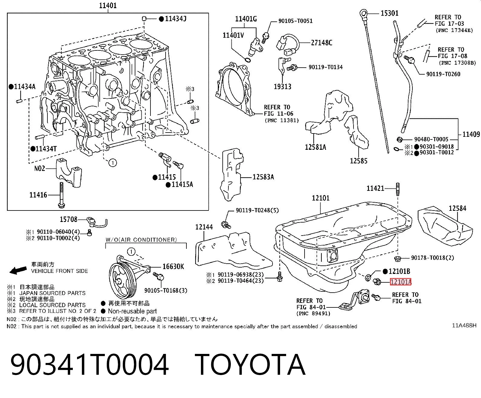 90341T0004 Toyota