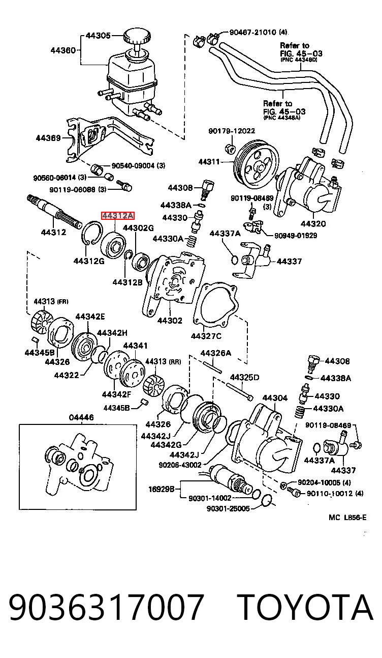 9036317007 Toyota