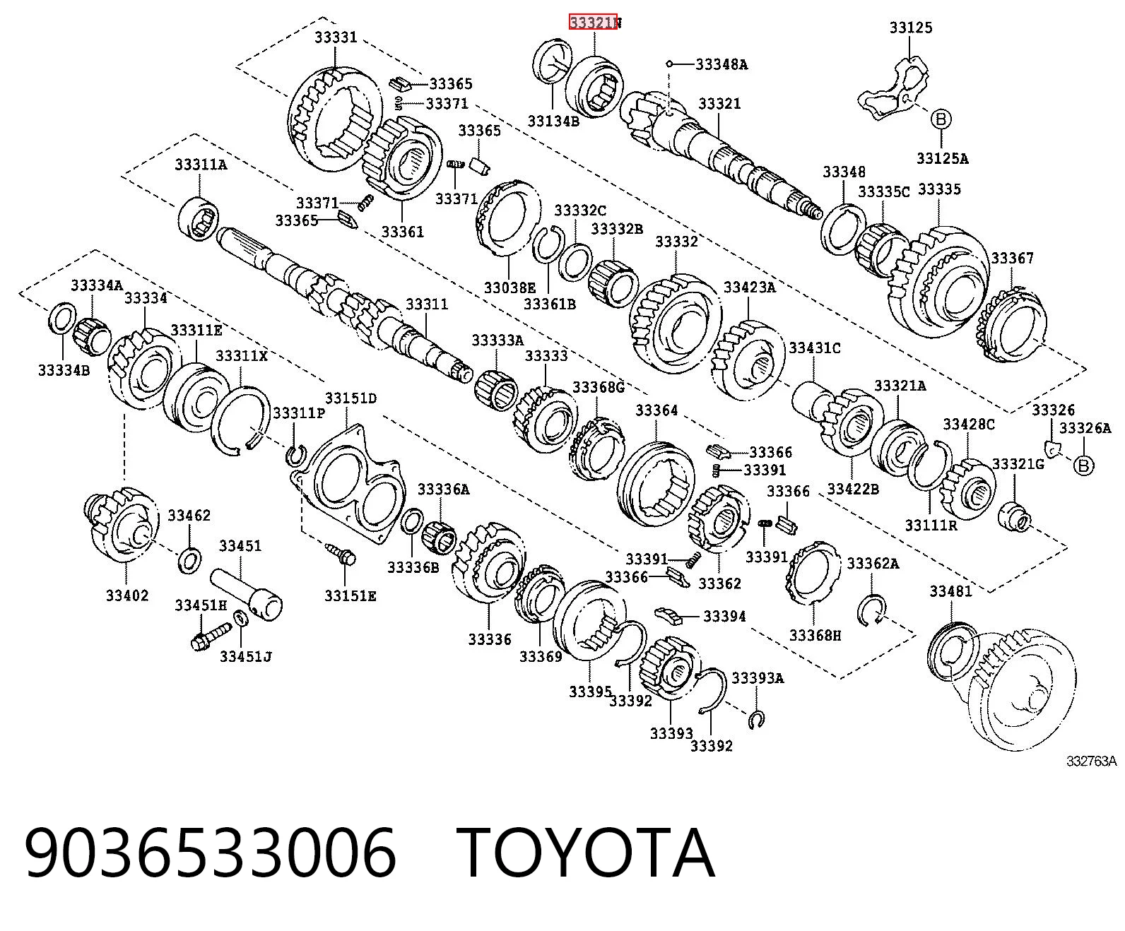 9036533006 Toyota