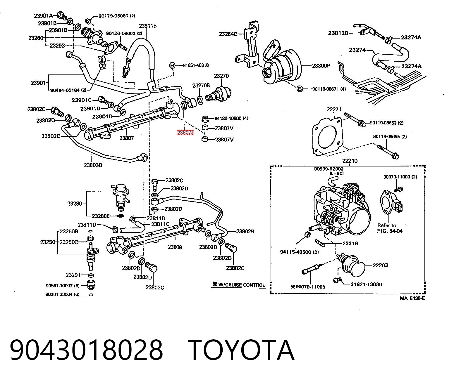 9043018028 Toyota