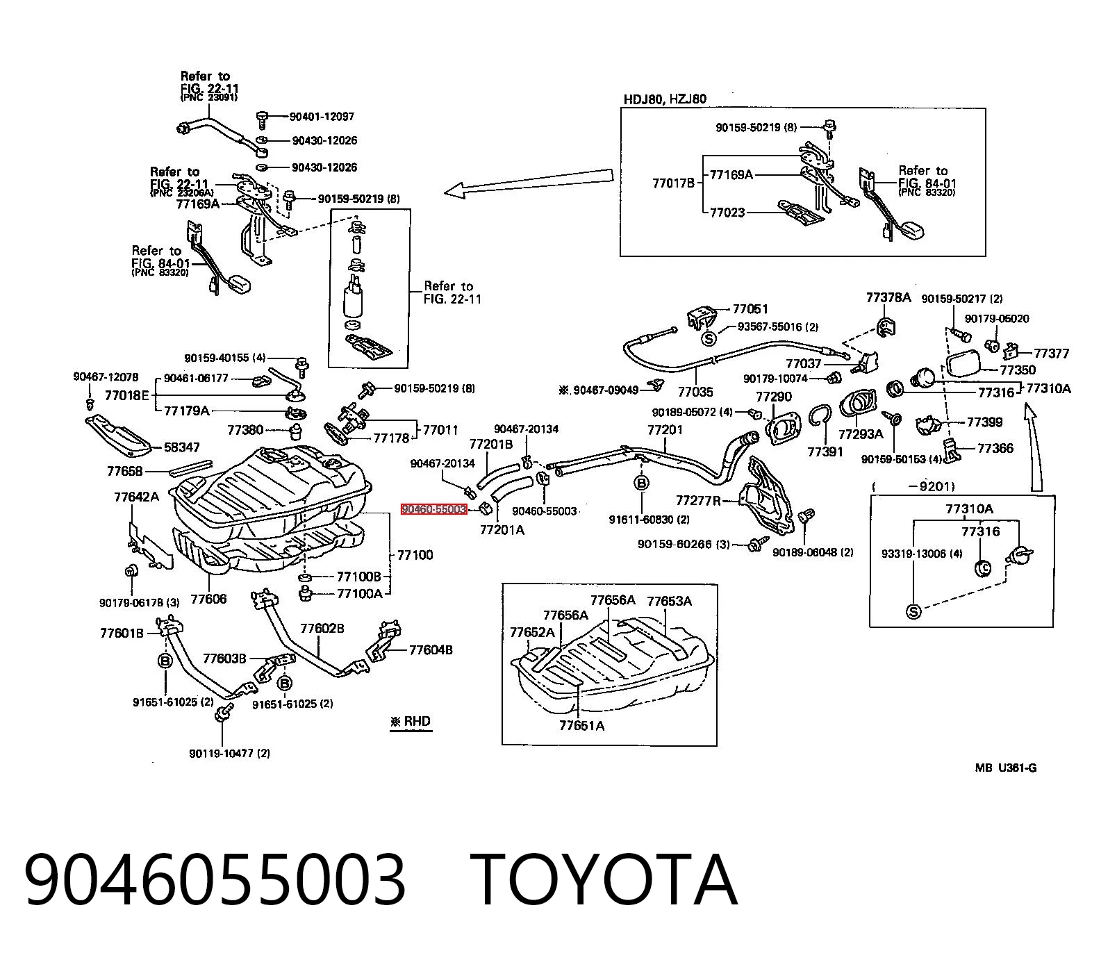 9046055003 Toyota