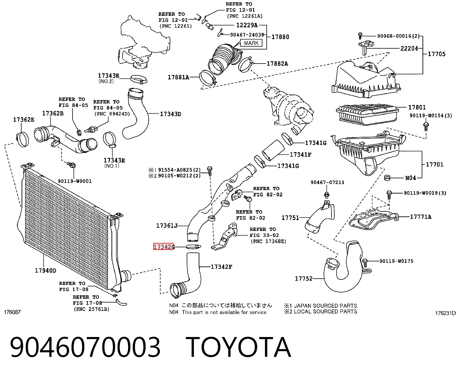 9046070003 Toyota