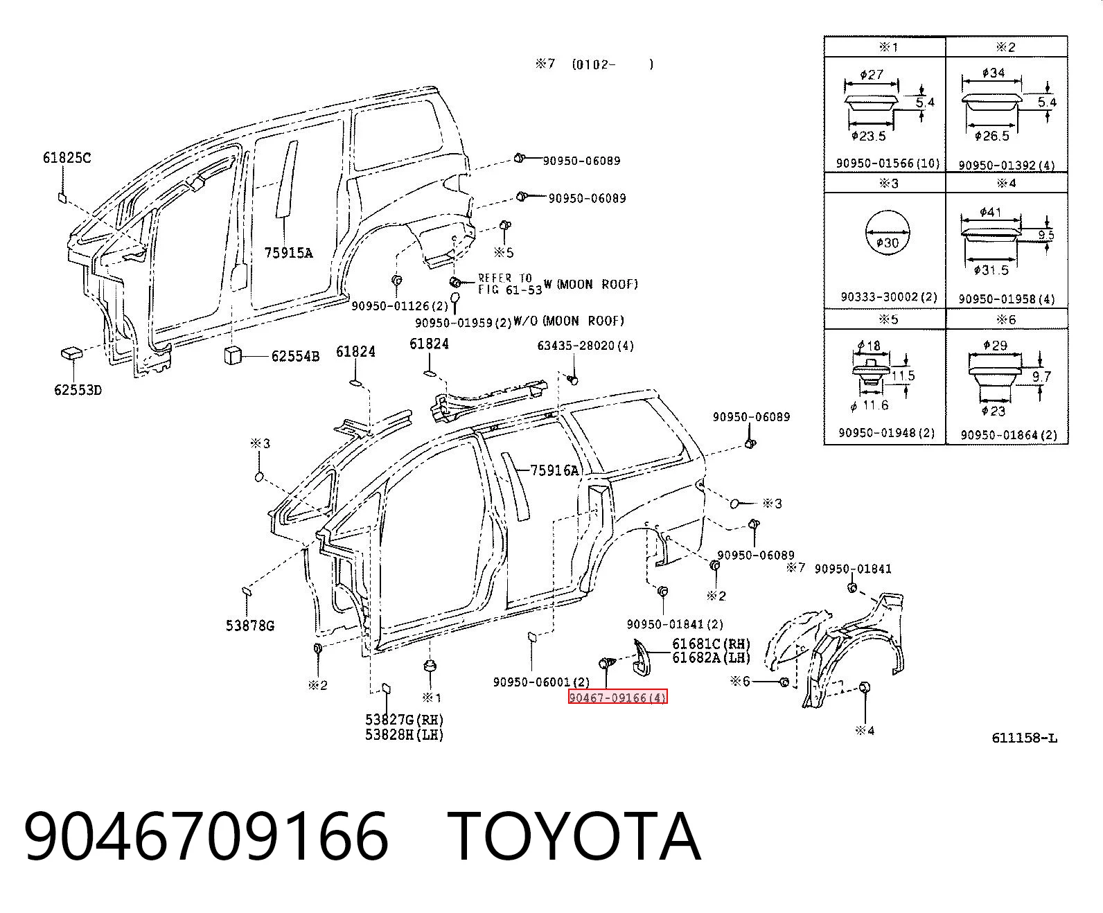 9046709166 Toyota