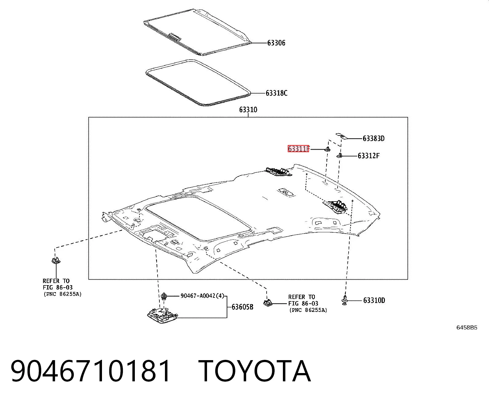 9046710181 Toyota