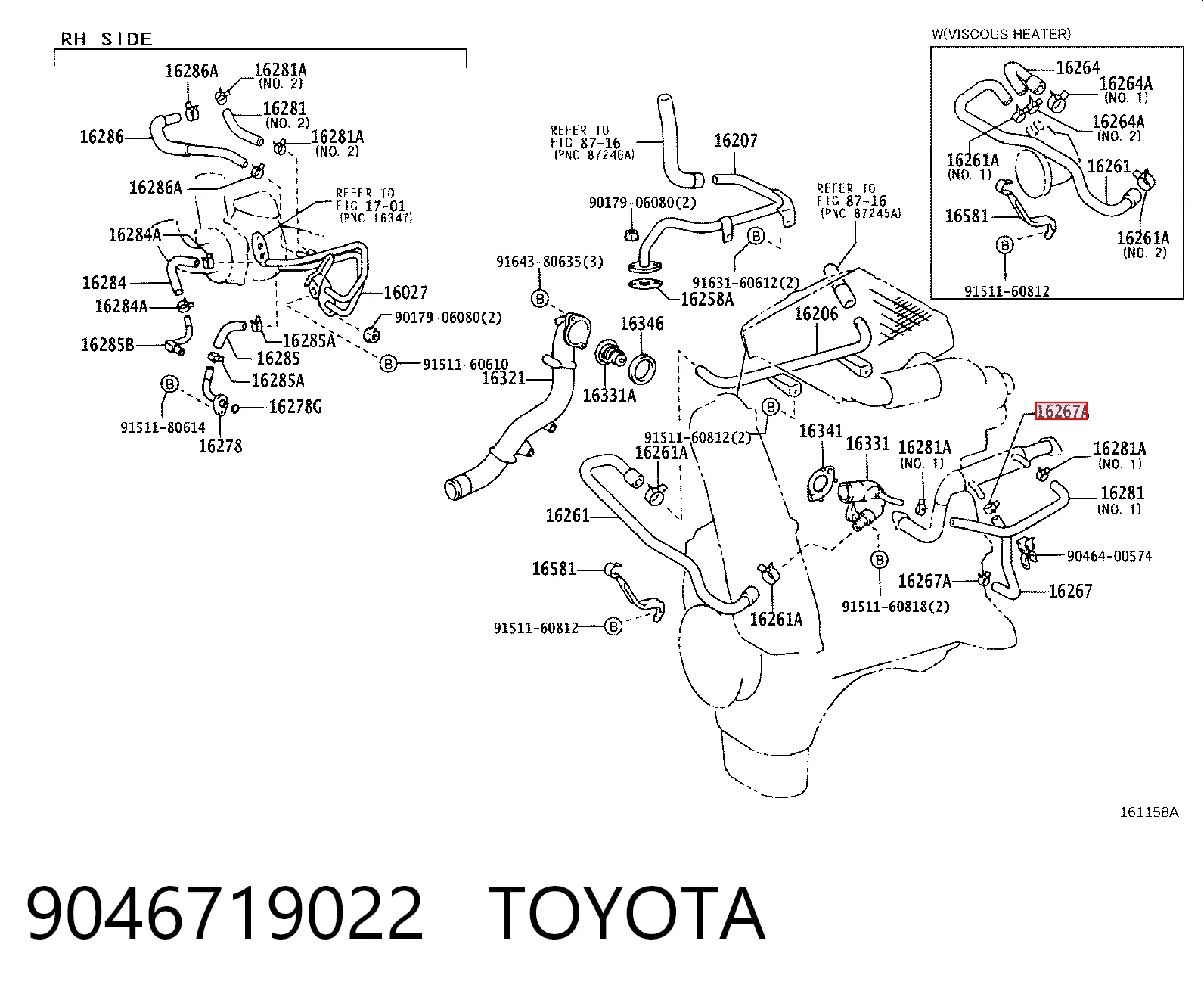 9046719022 Toyota