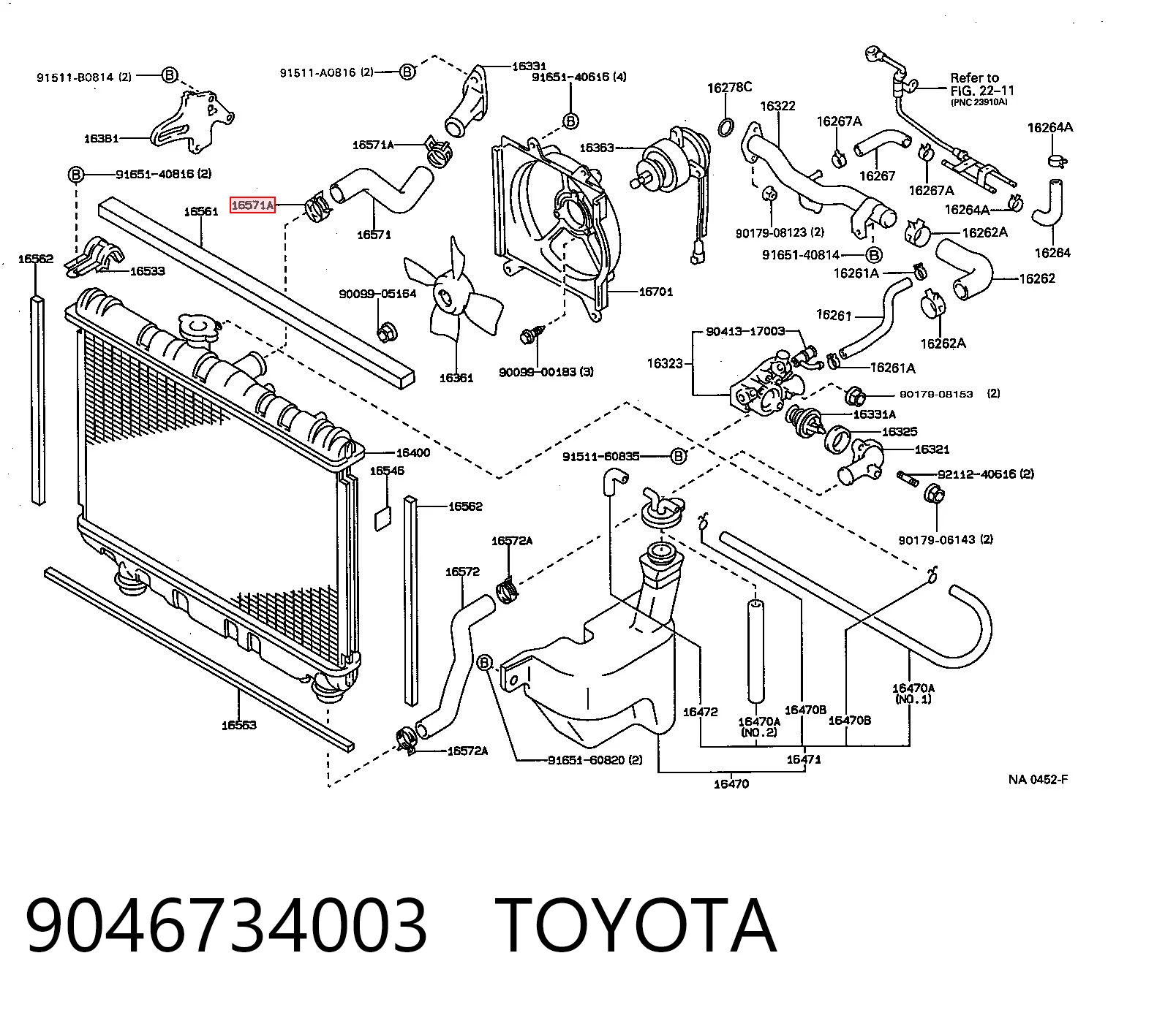 9046734003 Toyota