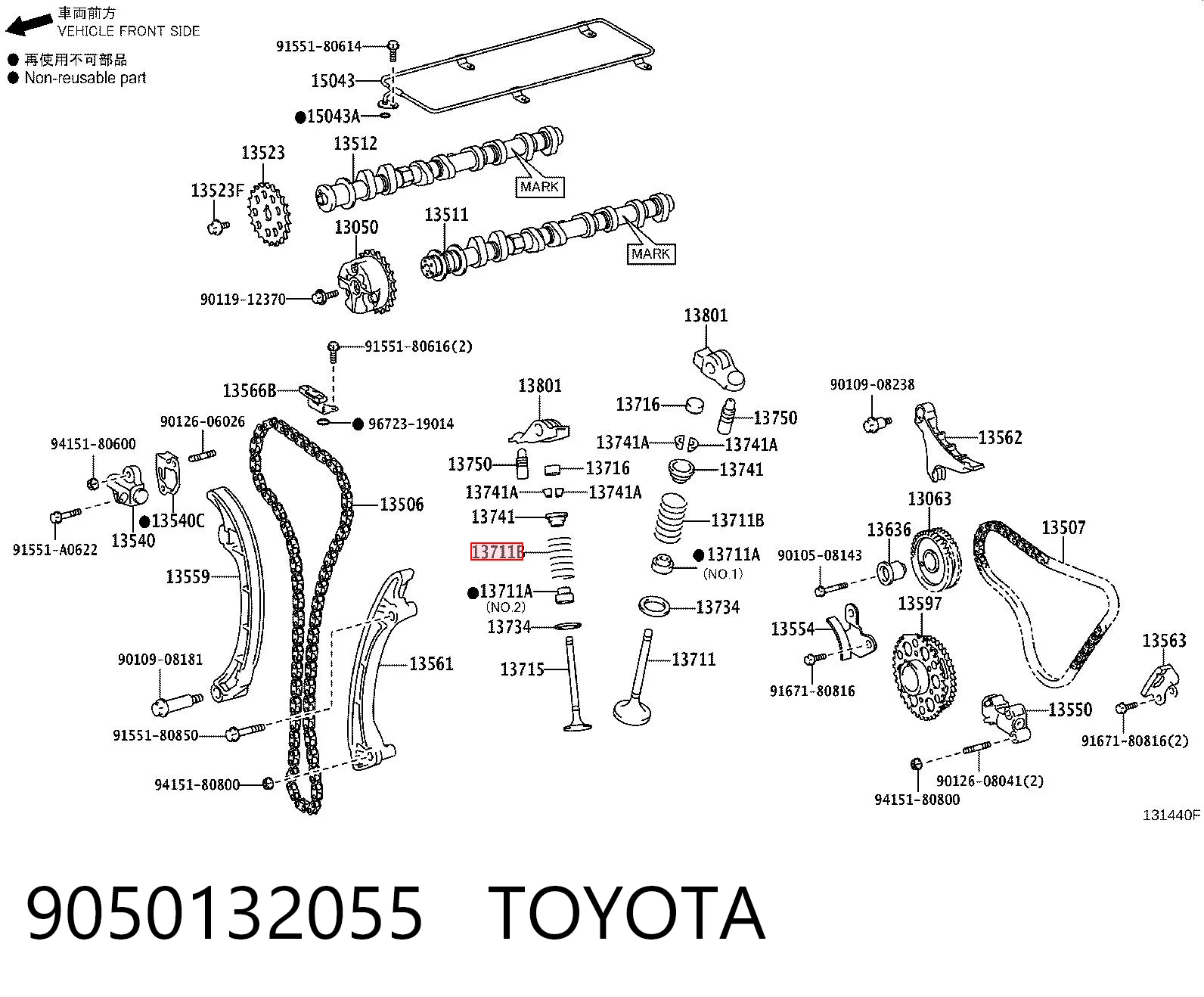 9050132055 Toyota