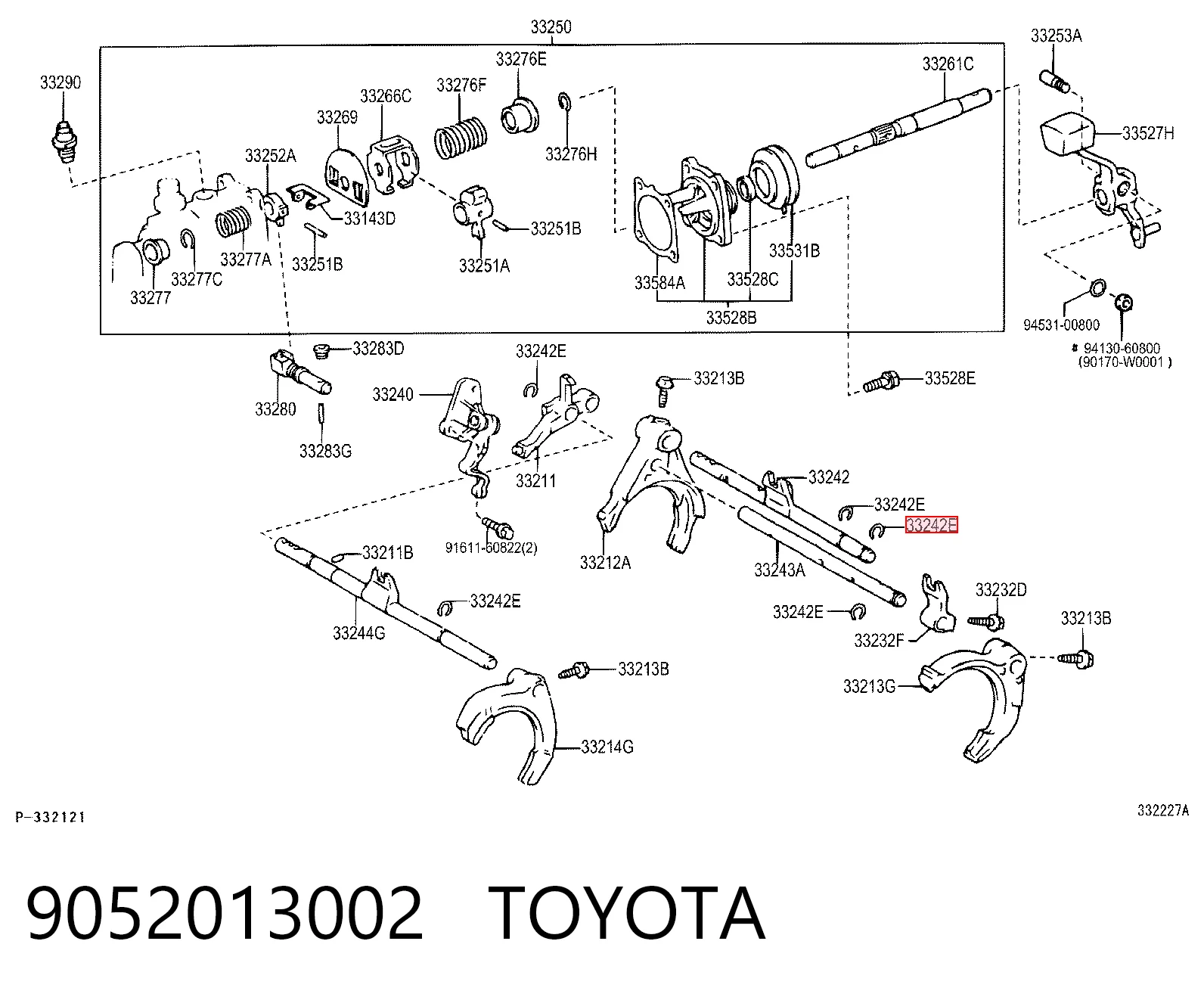 9052013002 Toyota