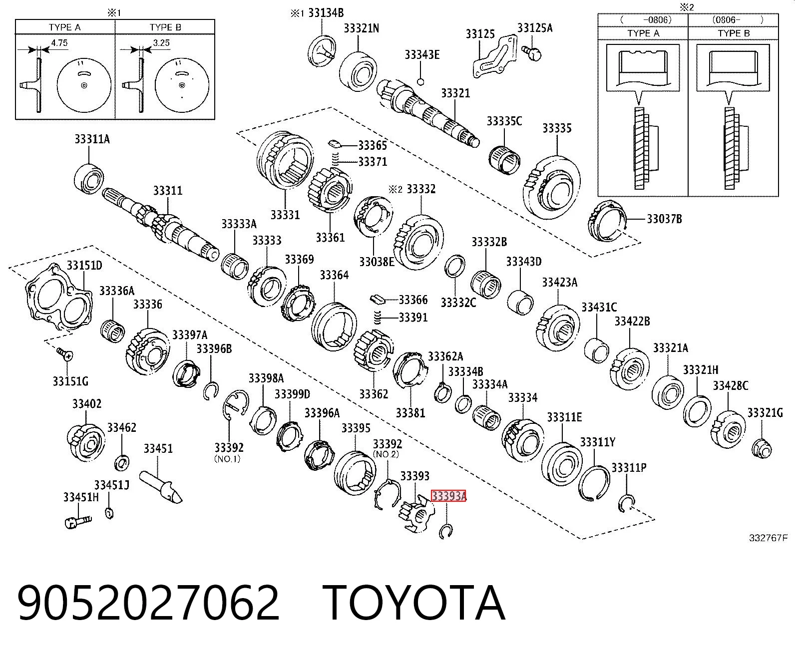 9052027062 Toyota