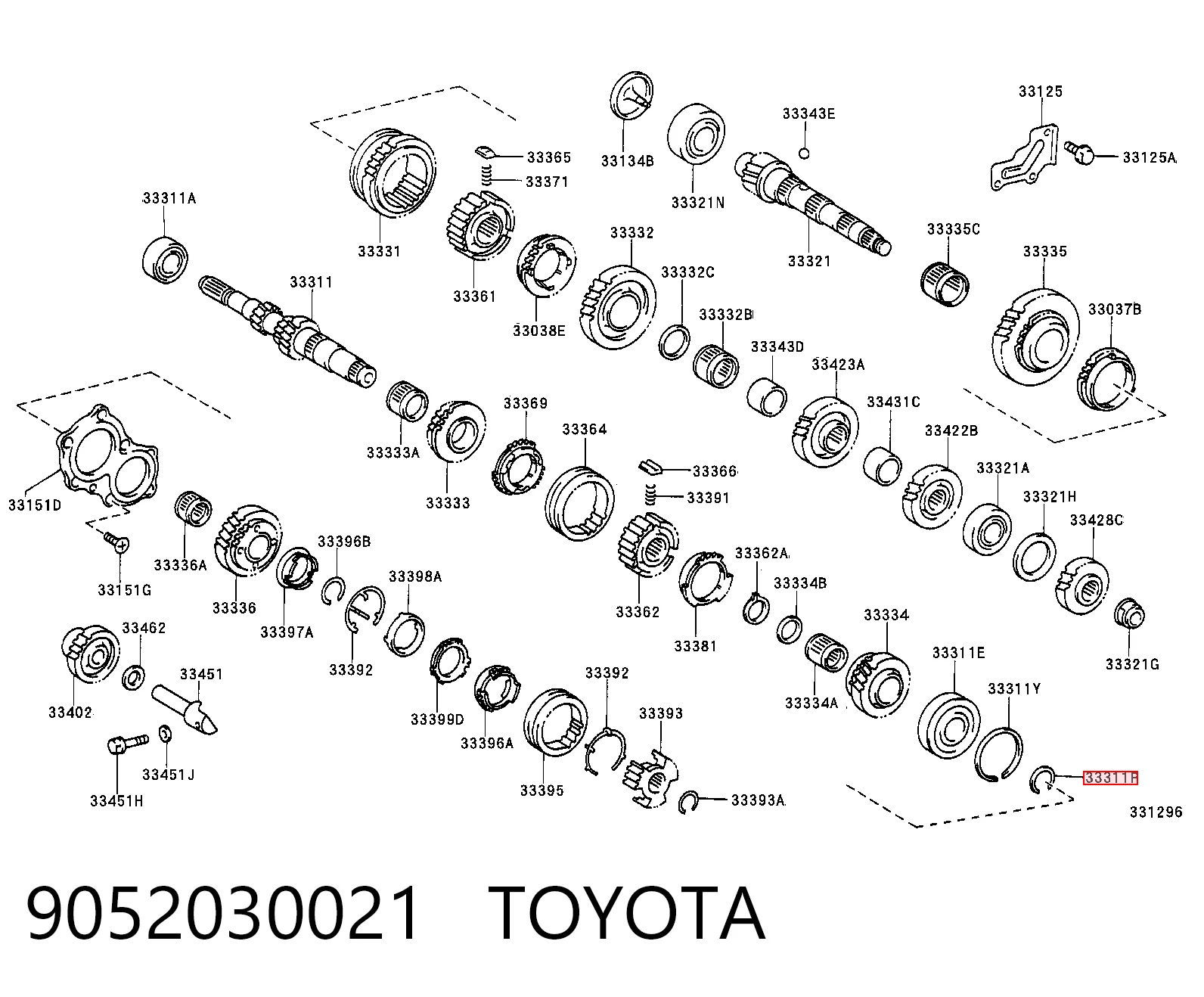 9052030021 Toyota