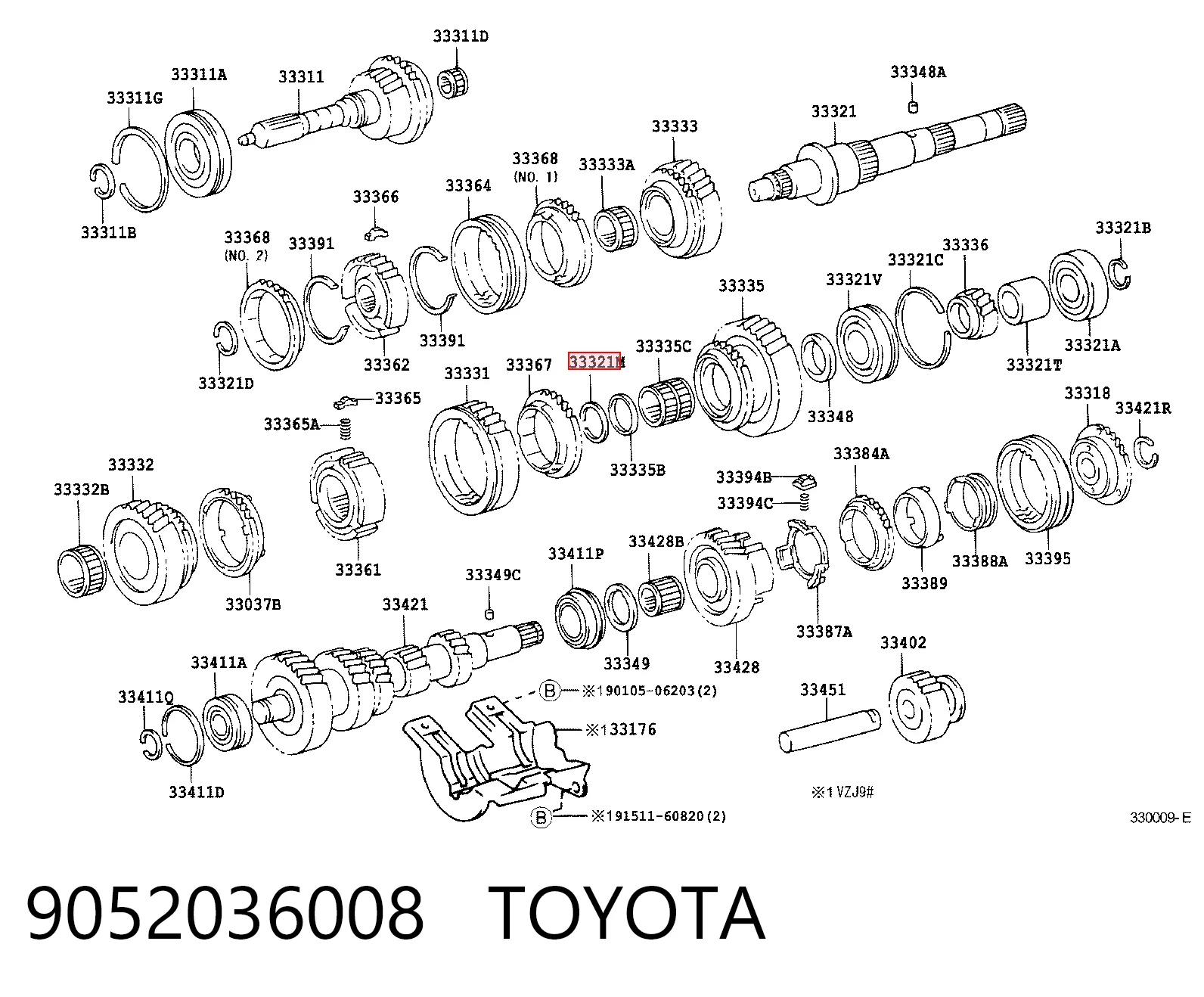 9052036008 Toyota
